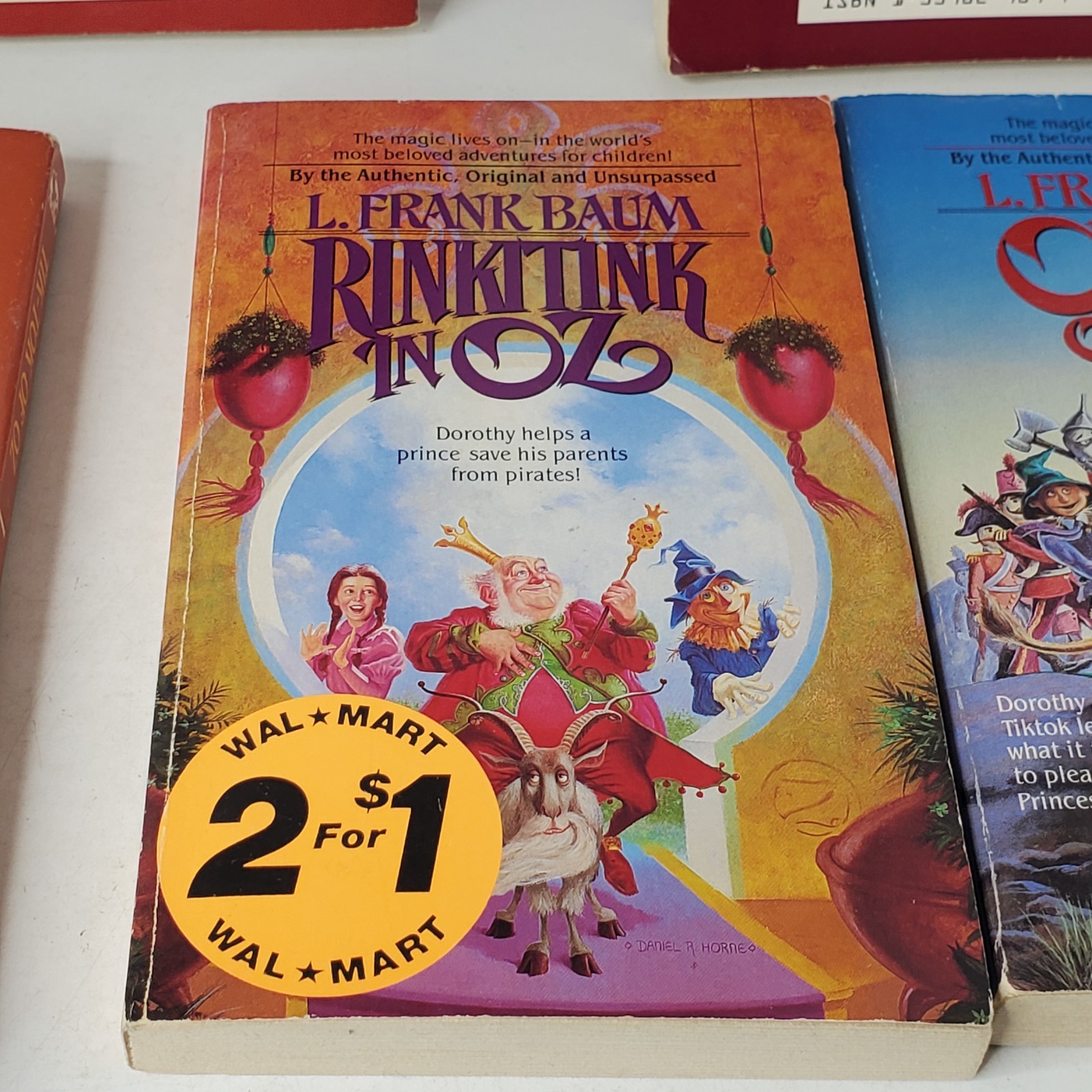 Lot of 5 Wizard of Oz Series Paperback Book L. Frank Baum Walmart Special PB