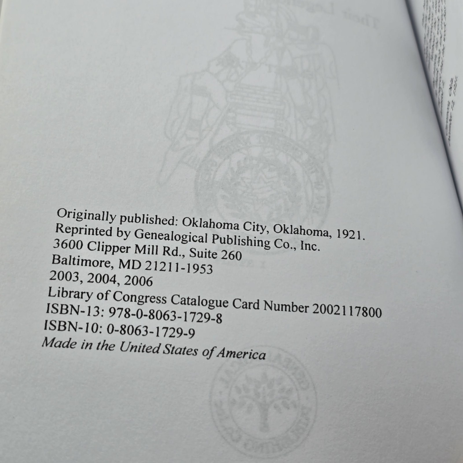 History of the Cherokee Indians and Their Legends and Folklore Emmet Starr