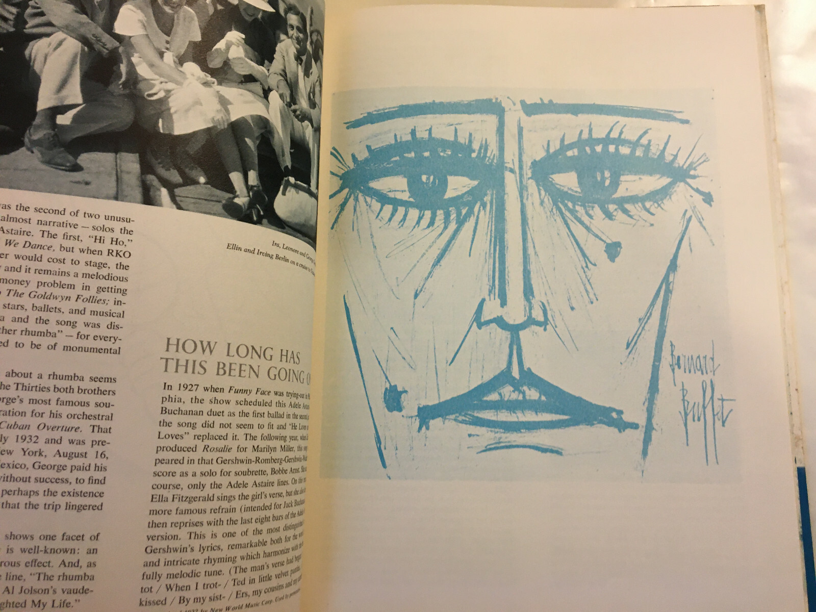 The Gershwins, Words Upon Music, HC Book, Stewart, 1959