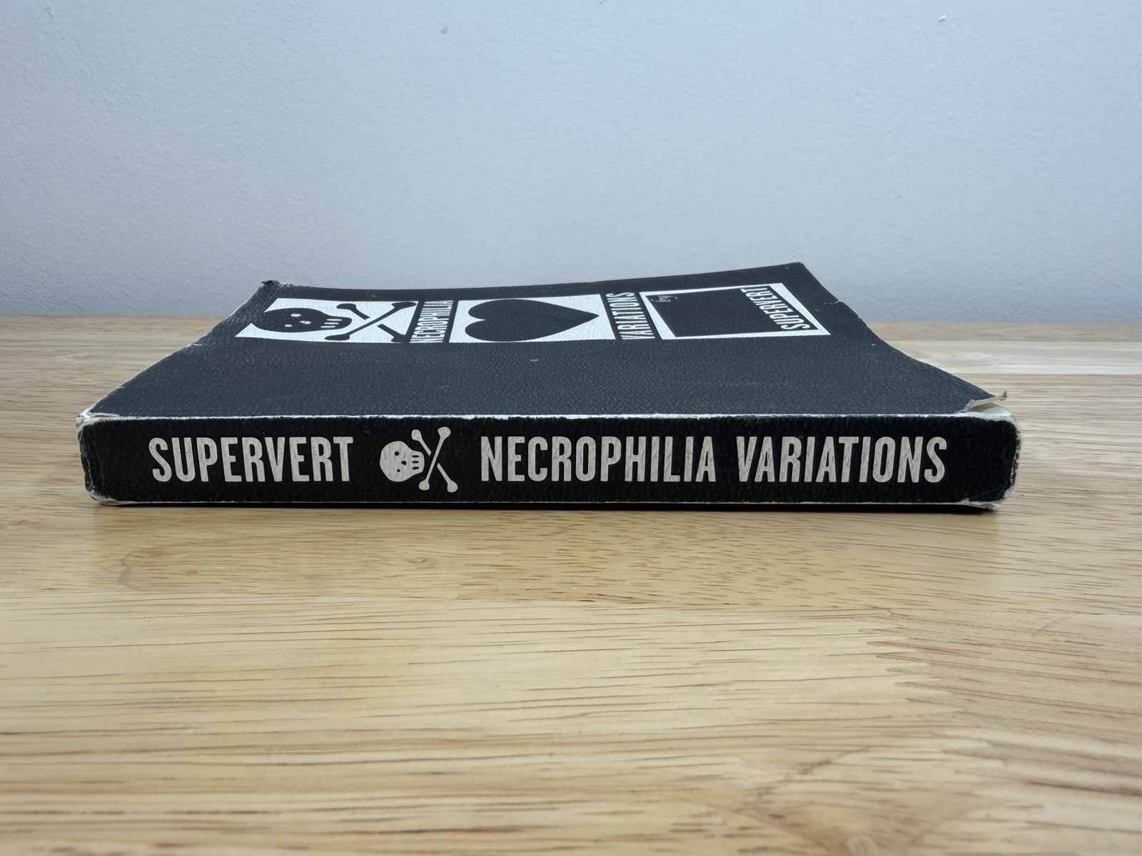 Necrophilia Variations Supervert paperback Collectible – Very Good
