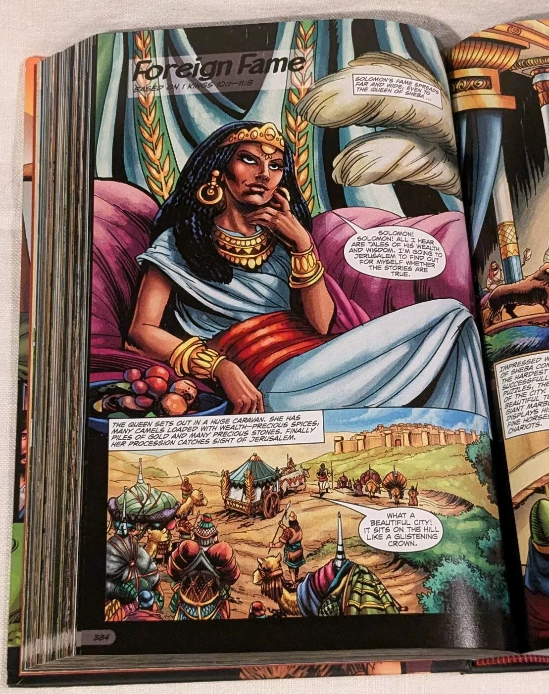 Kids Action Bible Illustrated Gods Redemptive Story Hardcover Sergio Cariello