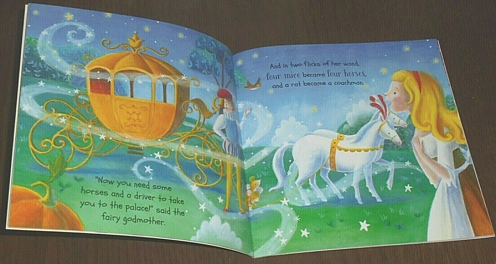 STORY TIME CINDERELLA BOOK (17cm X 17cm) 2015 BRAND NEW