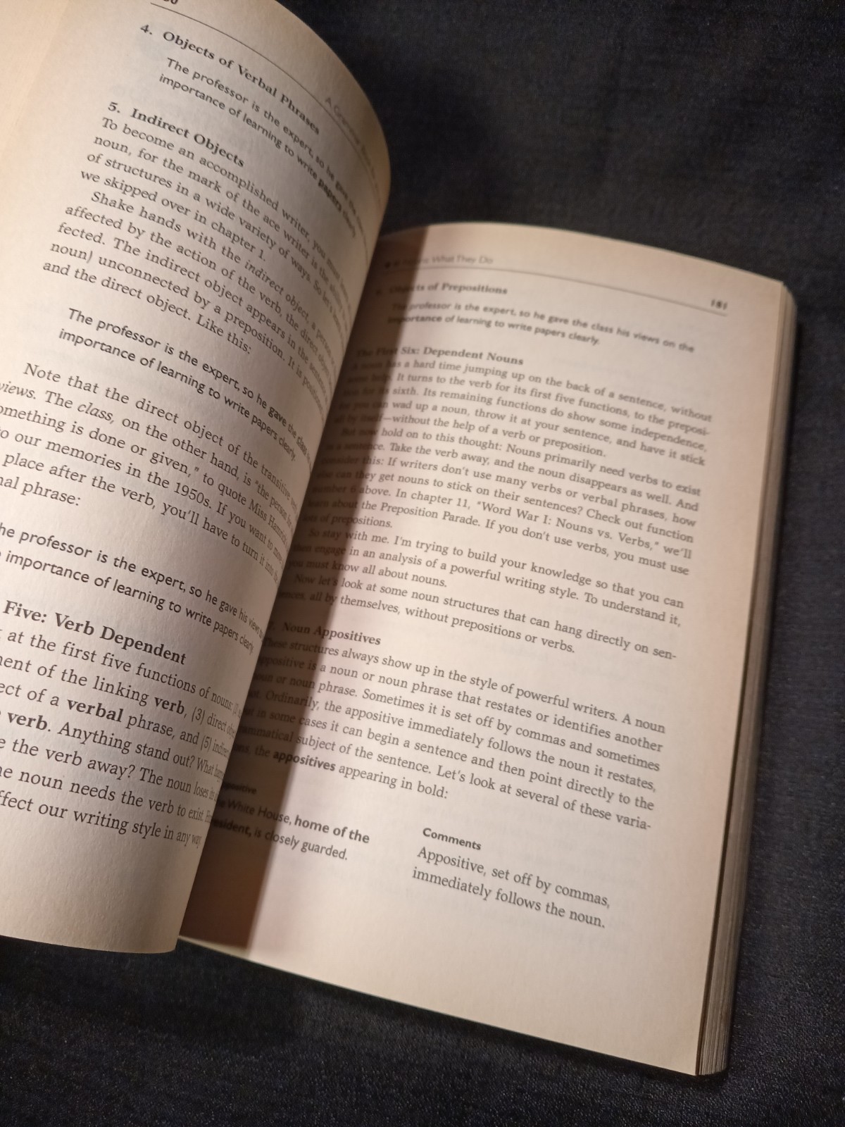 A GRAMMAR BOOK FOR YOU AND I …OUPS, ME ; BY EDWARD GOOD PAPPER BACK 430 PAGES