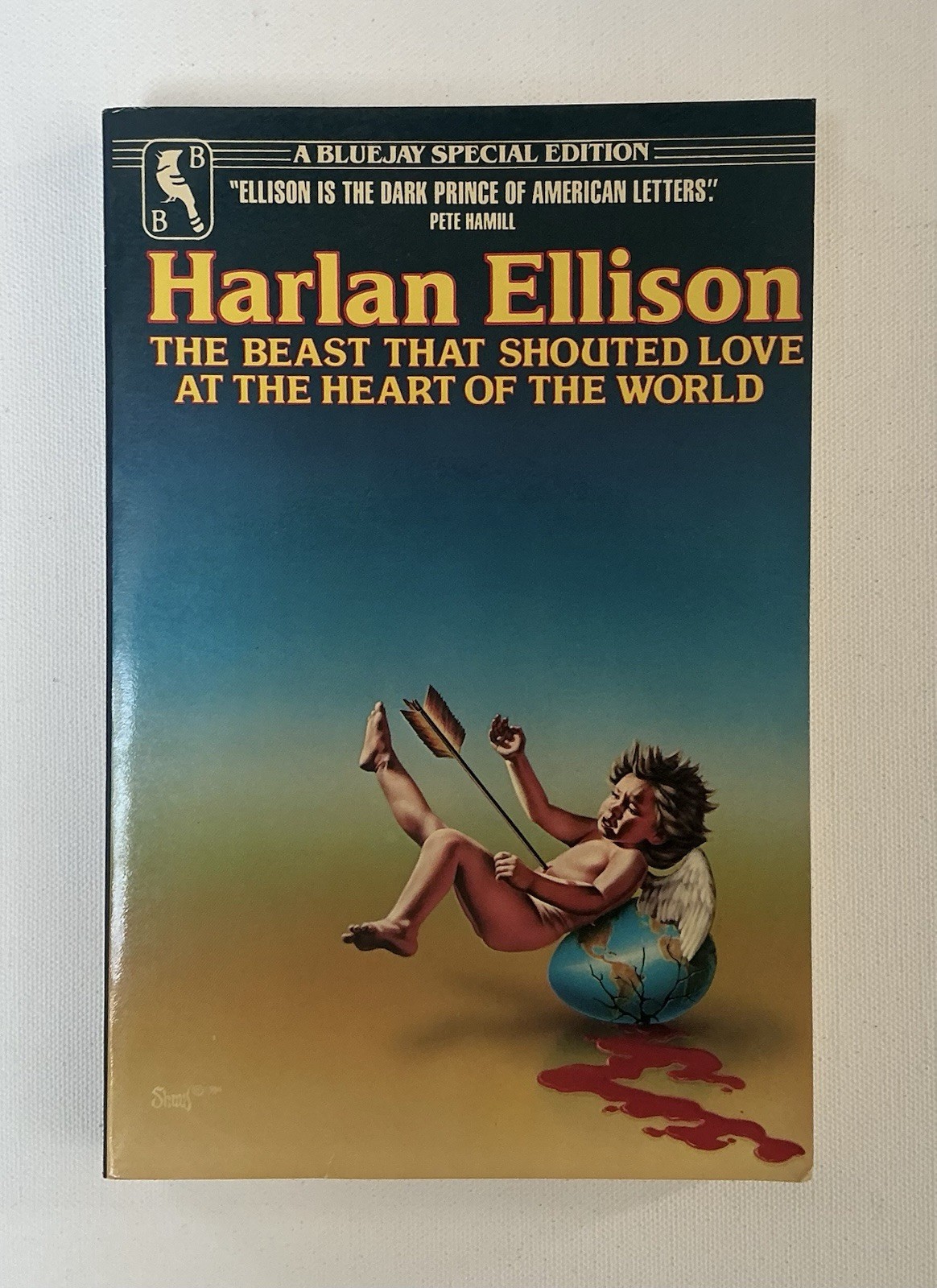 4 HARLAN ELLISON Books SLIPPAGE HC, MEDEA (Signed), DEATHBIRD & BEAST TPB OOP