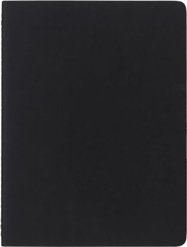 Moleskine Cahier Journal, Soft Cover, Large (5″ x 8.25″) XL, Black