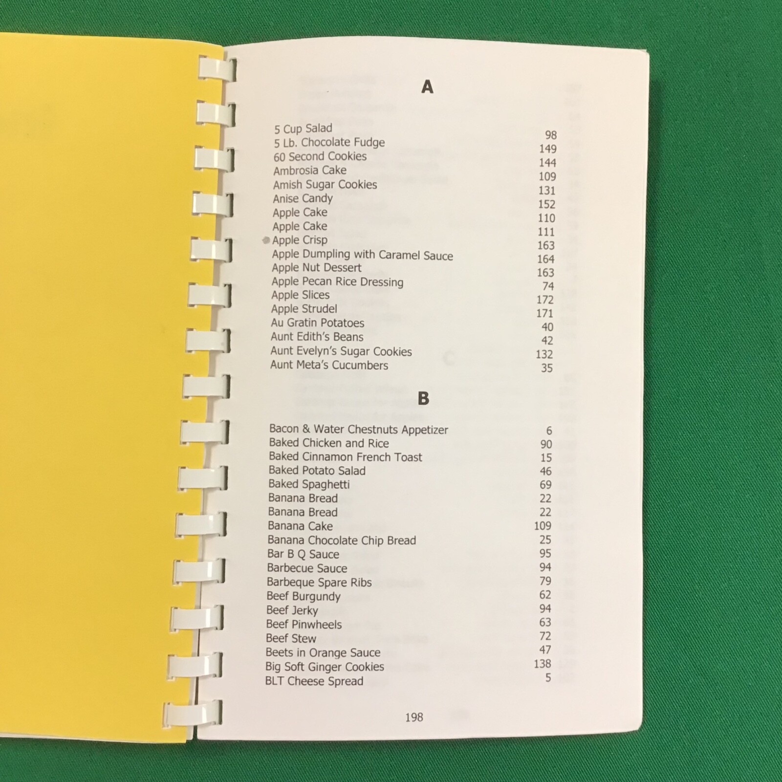 General Electric Company Employee Vtg 2000 Spiral Cookbook SEE INDEX