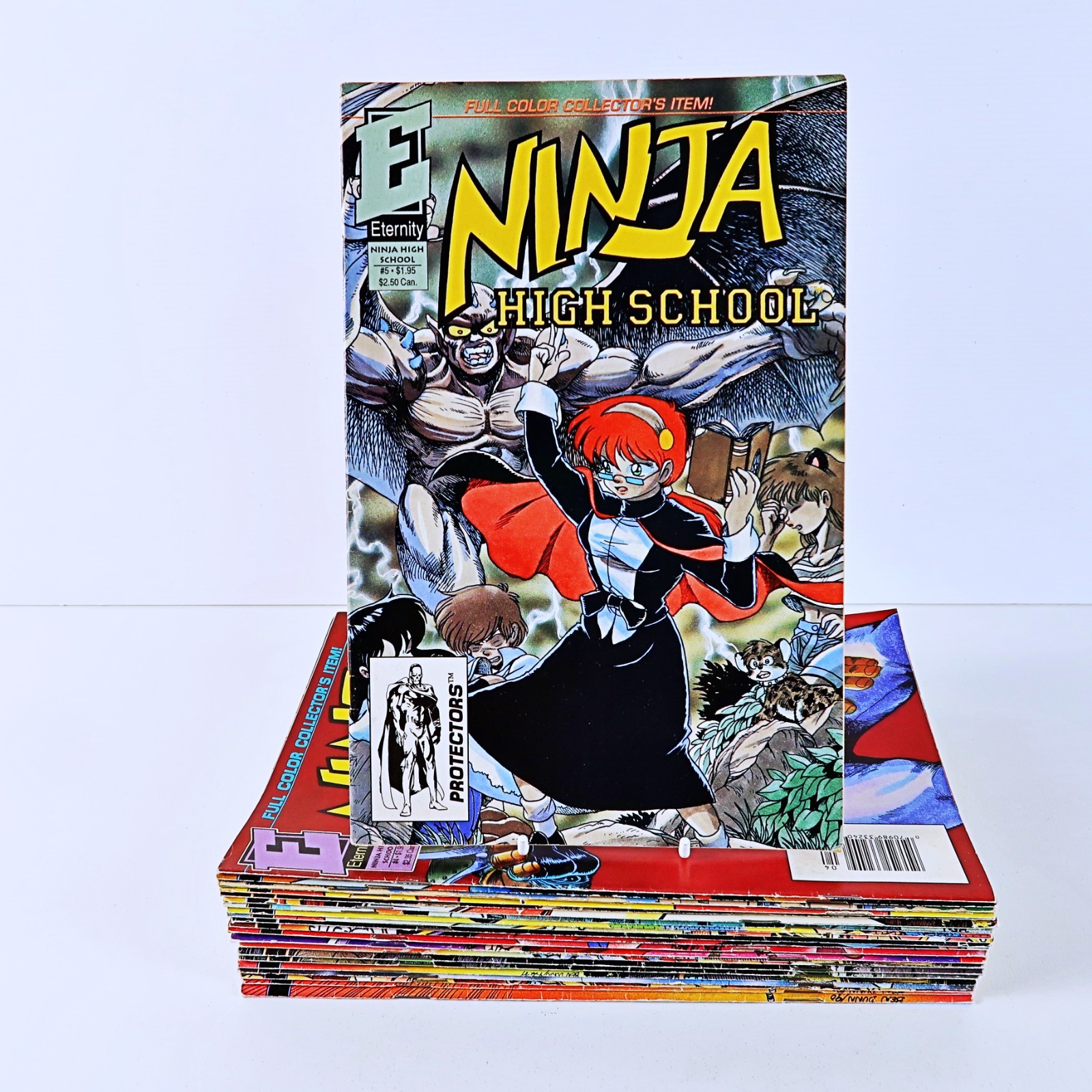 Bulk Lot 25 Mixed Comics – Ninja High School, Various Issues See Photos