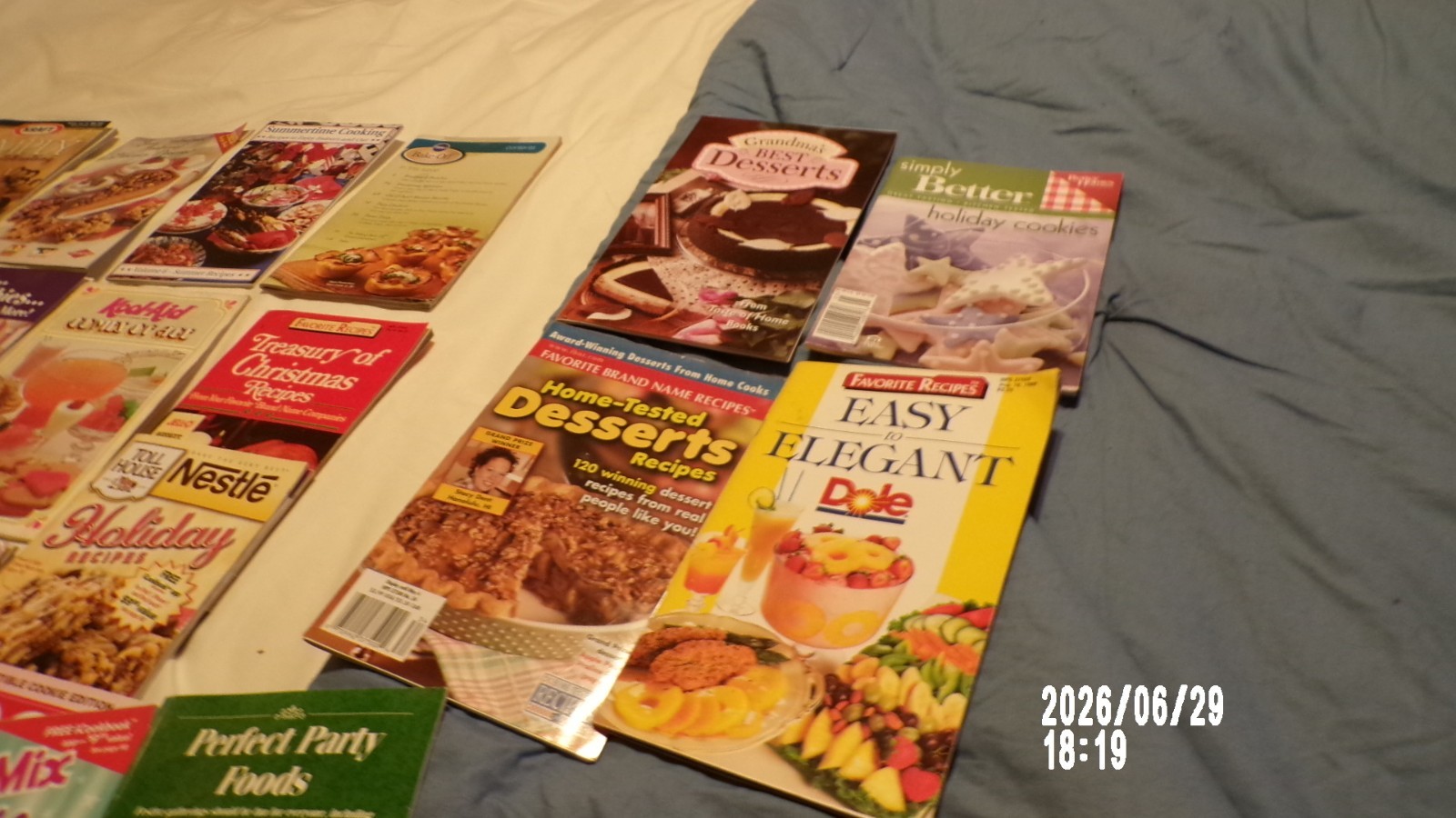 Over 30 Vintage Recipe Magazine Booklets-Holiday Gifts from a Jar,Kraft Desserts