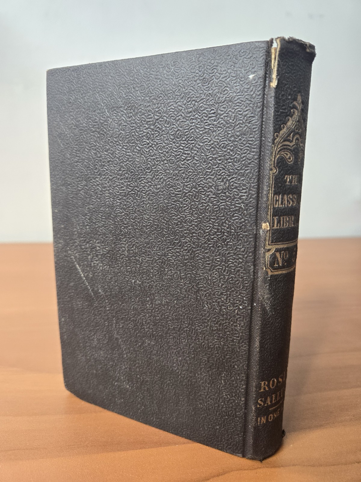 SALLUST – Translated by William Rose HC (1840? Year Unkown) Harper Pub. J94