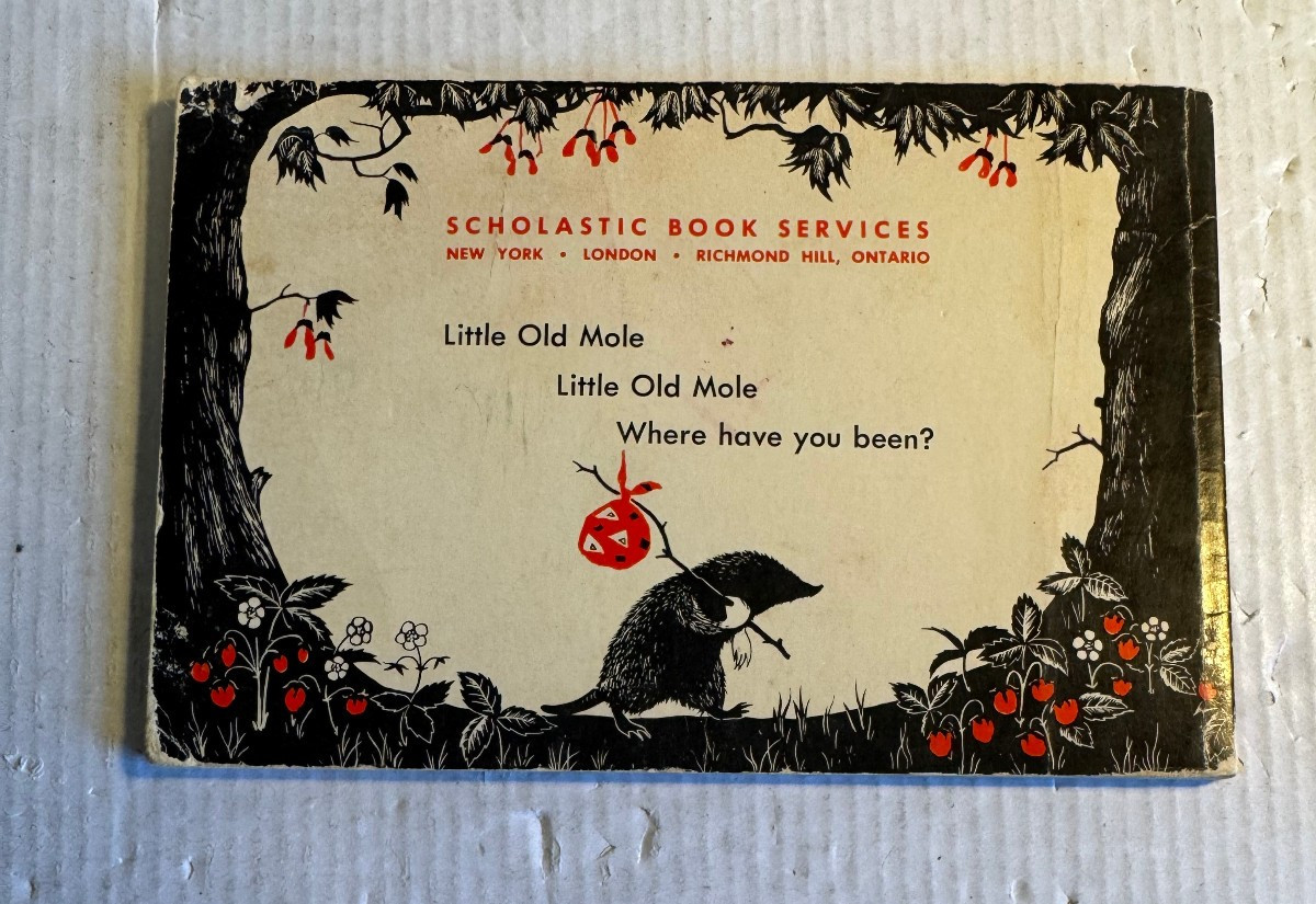 Where Have You Been? Margaret Wise Brown 1st Printing 1965 Scholastic Good