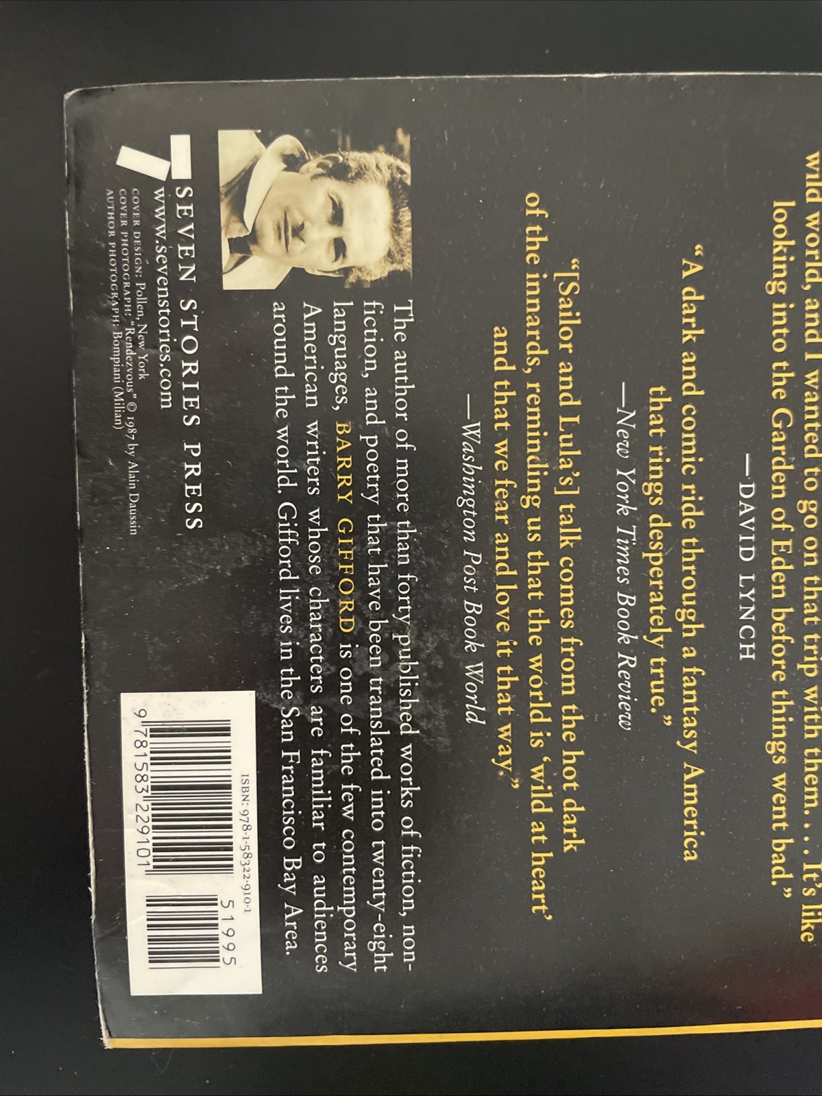 Sailor & Lula The Complete Novels (Seven Stories Press) By Barry Gifford