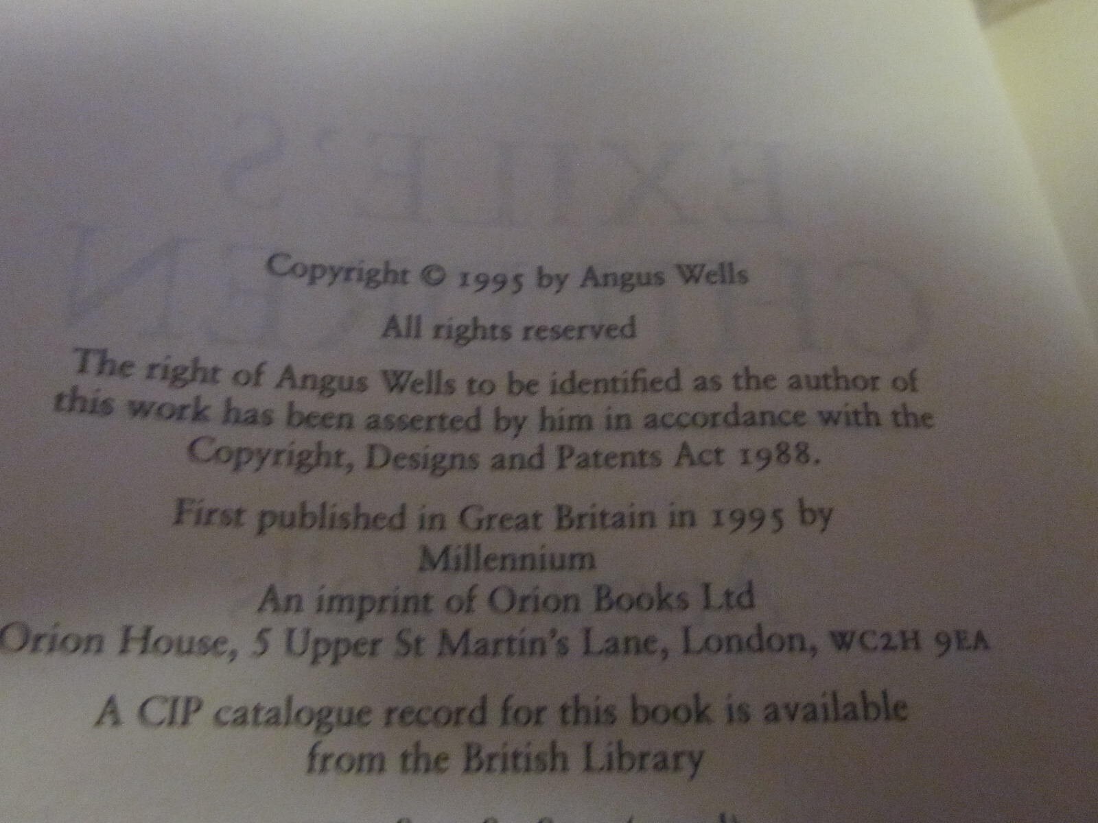 Exile’s Children by Angus Wells