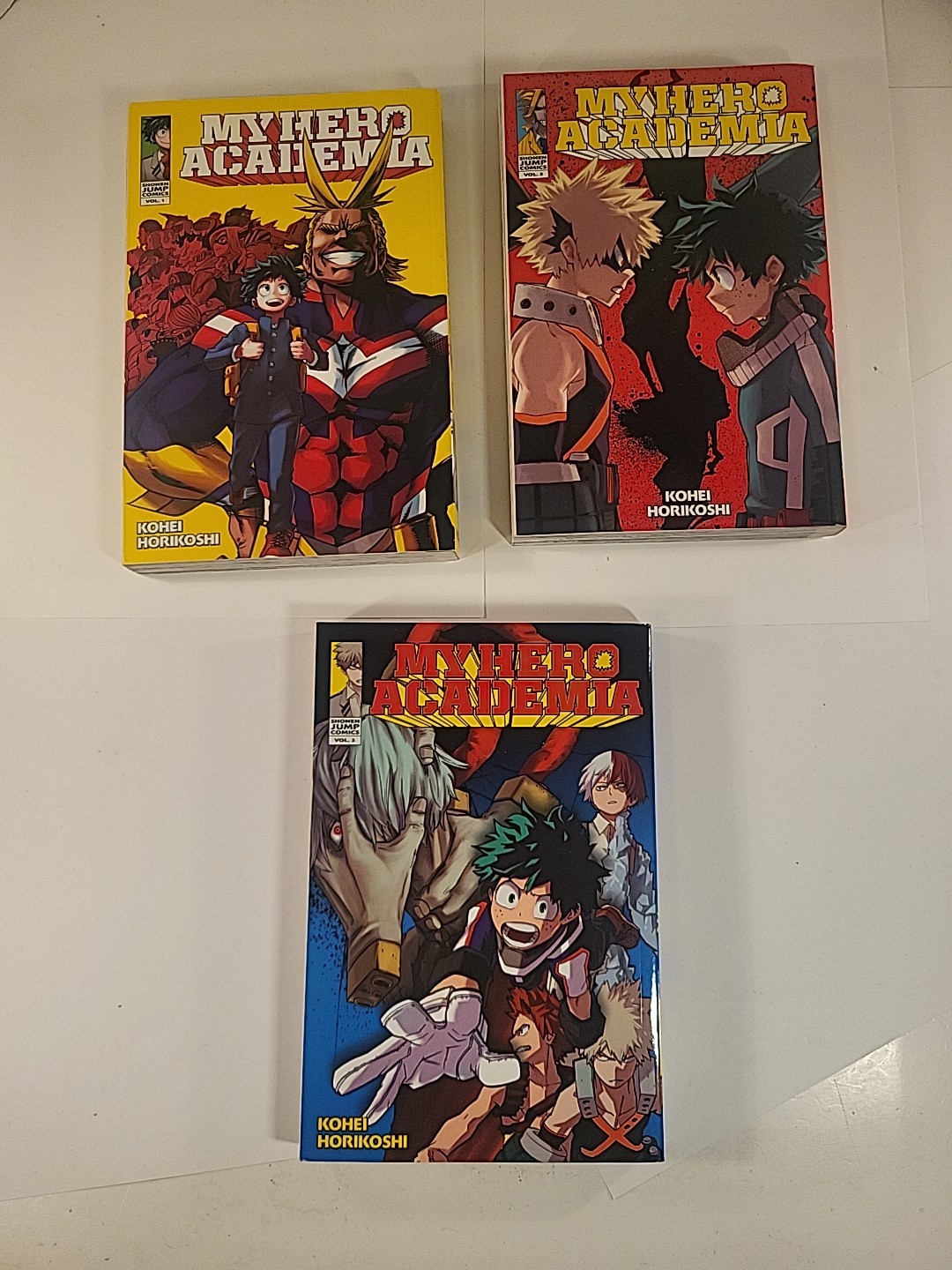 My Hero Academia Lot Vol. 1-3 ( Volume 1 2 3) Manga English Shonen Jump Comics