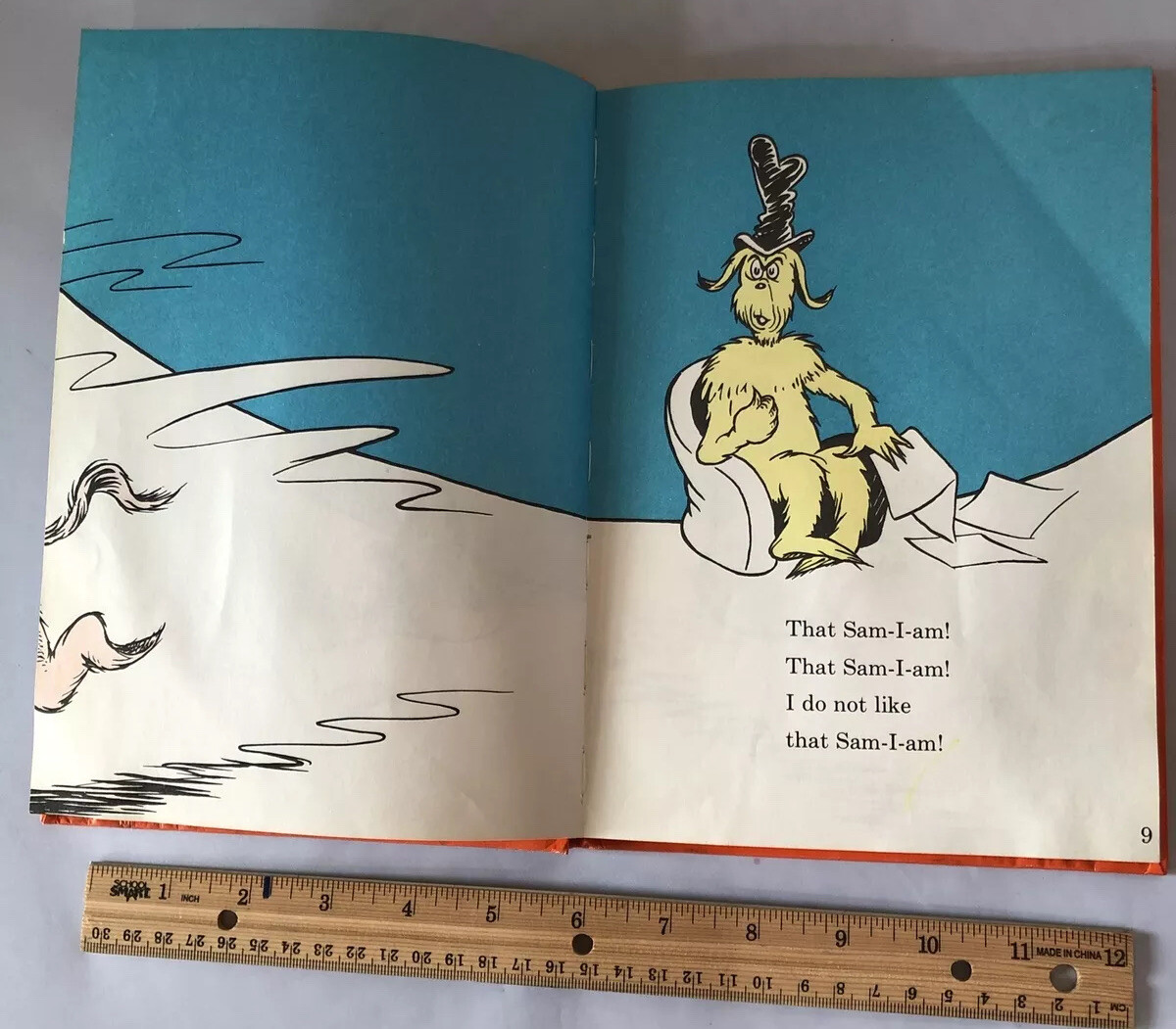 Vintage Beginner Books; Green Eggs and Ham by Seuss 1960, Hardcover