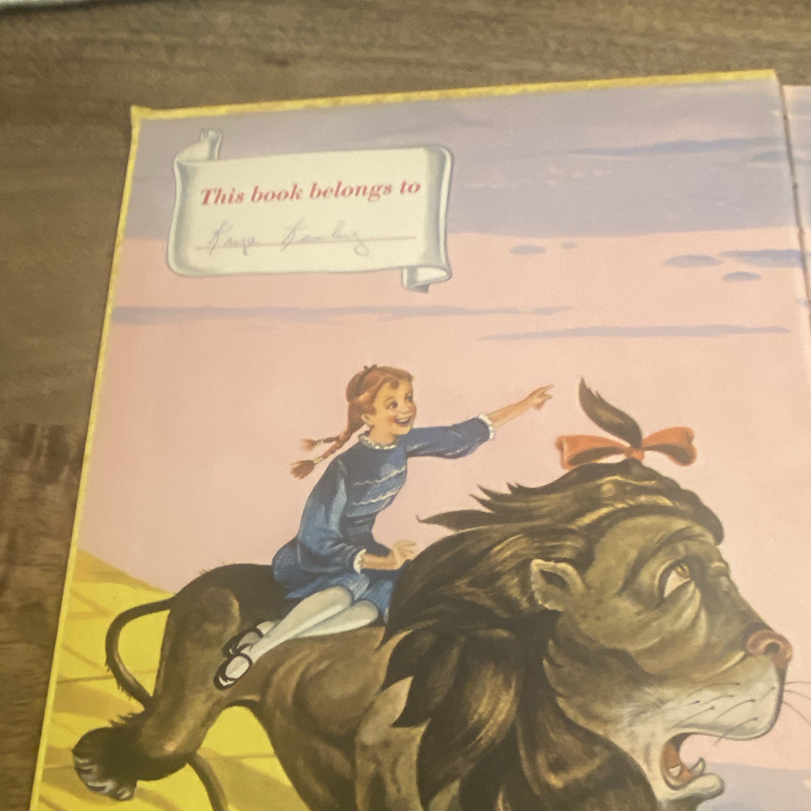L. Frank Baum The Wizard of Oz Hardcover Illustrated Picture Book Ages 4-8