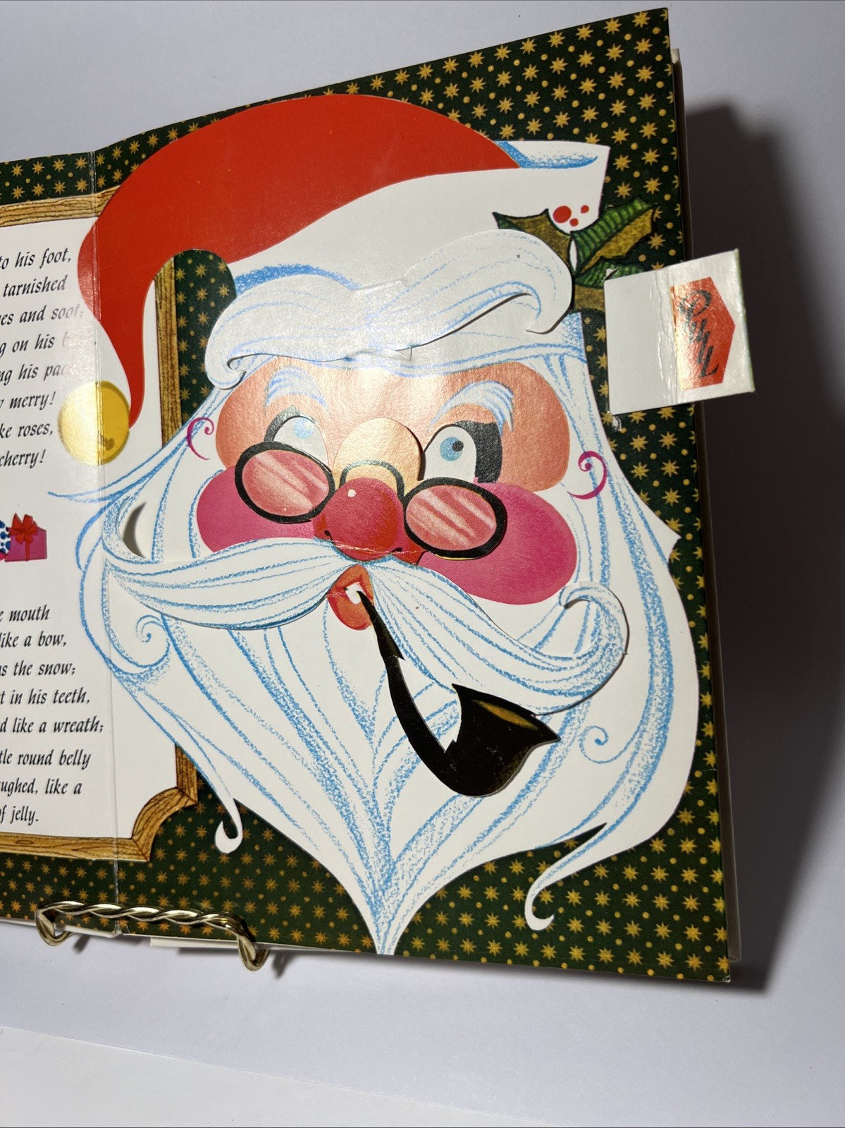 Pop Up The Night Before Christmas By Paul Taylor & Marvin Brehm Some Minor Rips