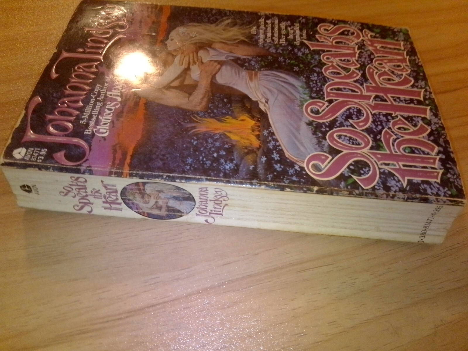 So Speaks the Heart (Avon Historical Romance 1983 1st ed) by Lindsey, Johanna