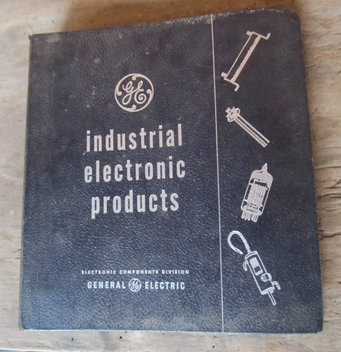 General Electric Catalog Binder 1956 Industrial Illustrated GE Orthicon Tubes +