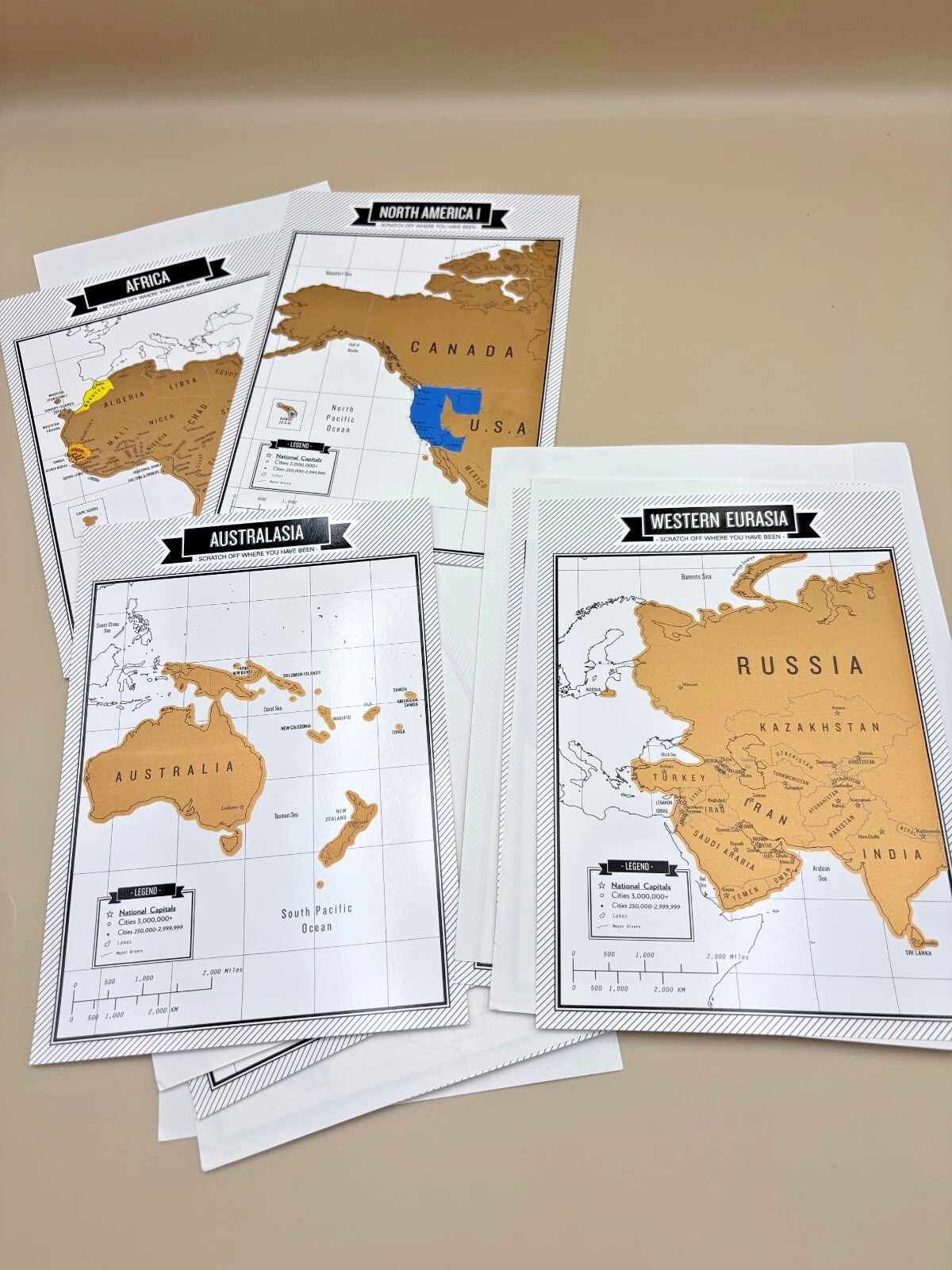 Travel Journal Kit Knock Knock Journal Frommer’s Packing Tips Travelogue Map Set