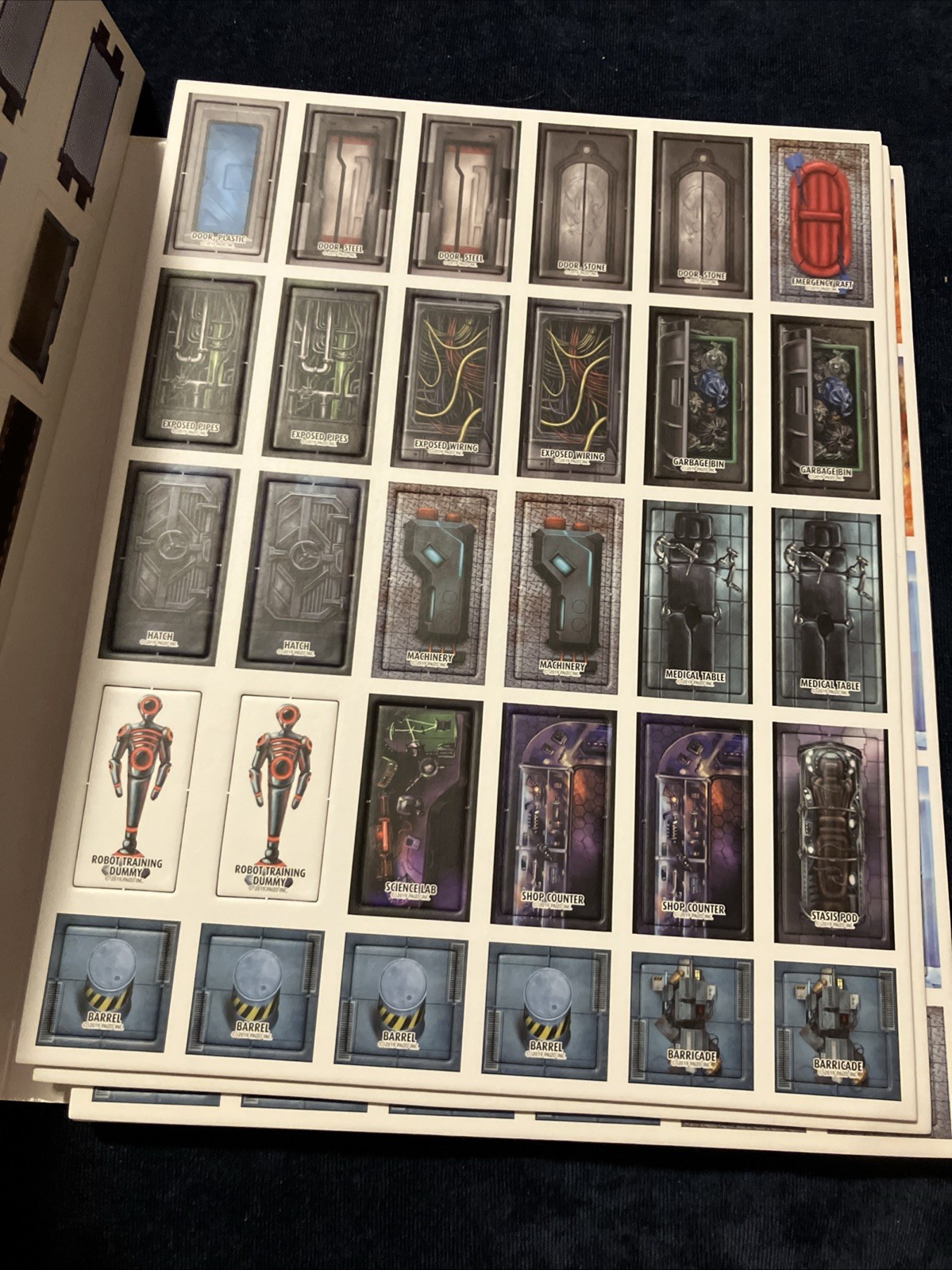 Starfinder : Tech Terrain Pawn Collection by Paizo Staff (2019, Game)