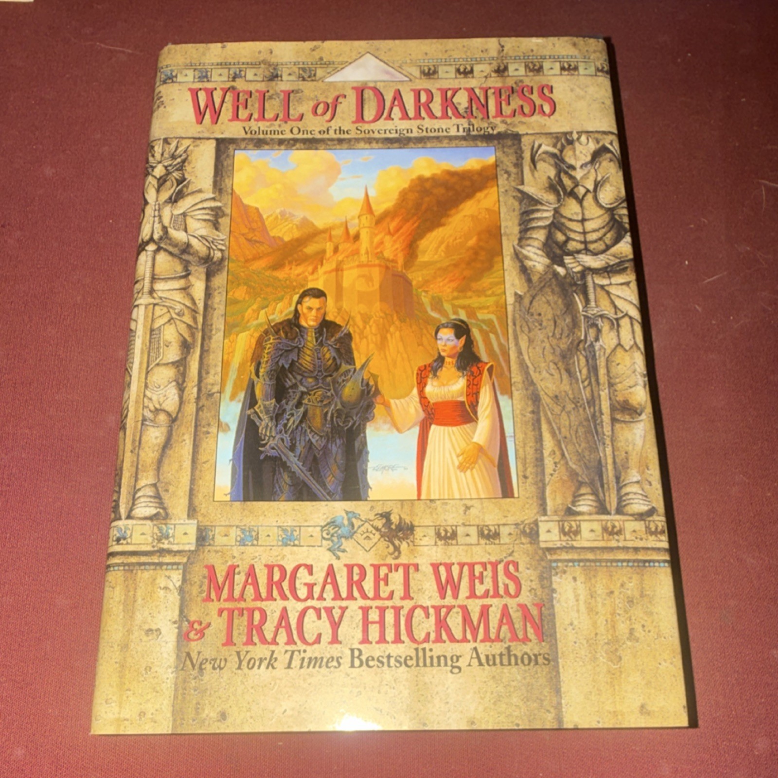 Wizards of the Coast Sovereign Stone Trilogy Well of Darkness Weis Hickman PB