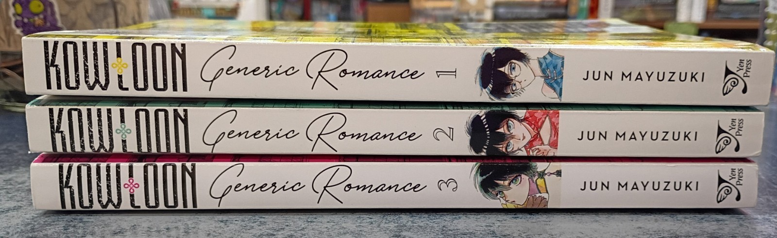 Kowloon Generic Romance 1, 2, 3 Complete Set, Good, 1st Printing Jun Mayuzuki