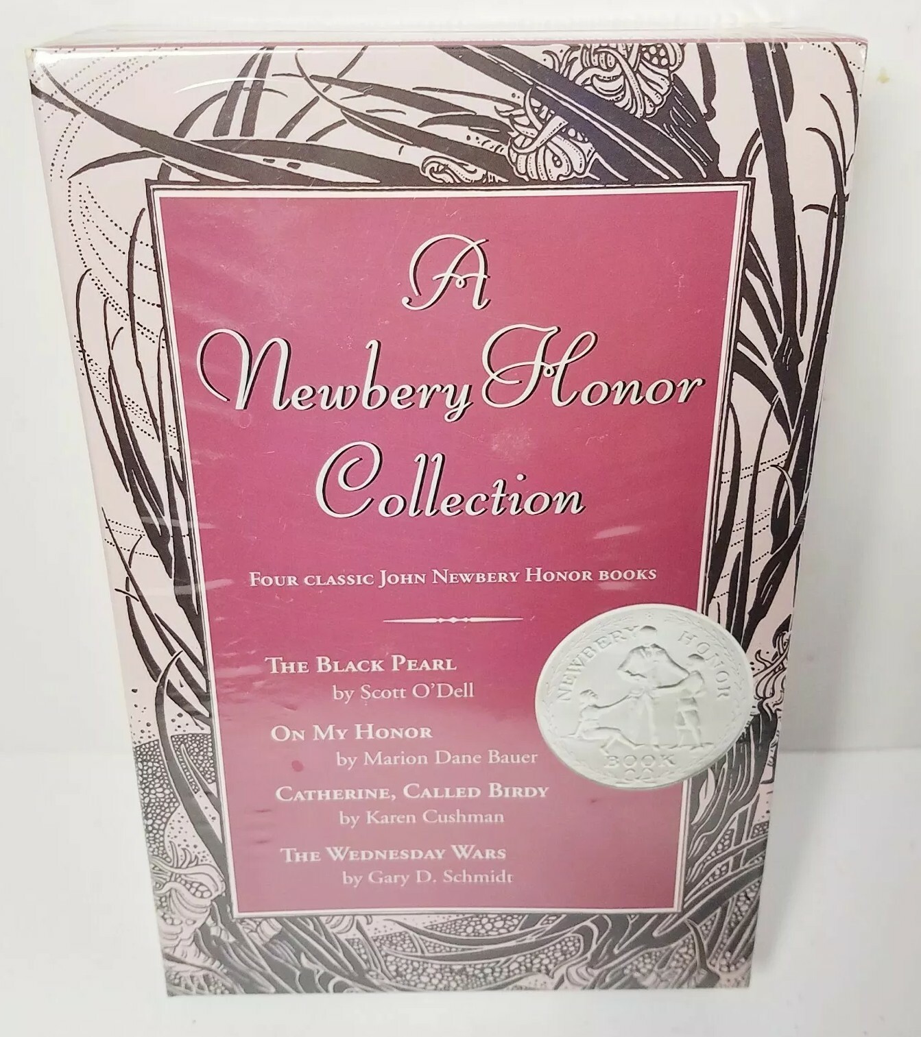 NEWBERRY HONOR COLLECTION Set of 4 Books Black Pearl On My Honor Catherine Weds