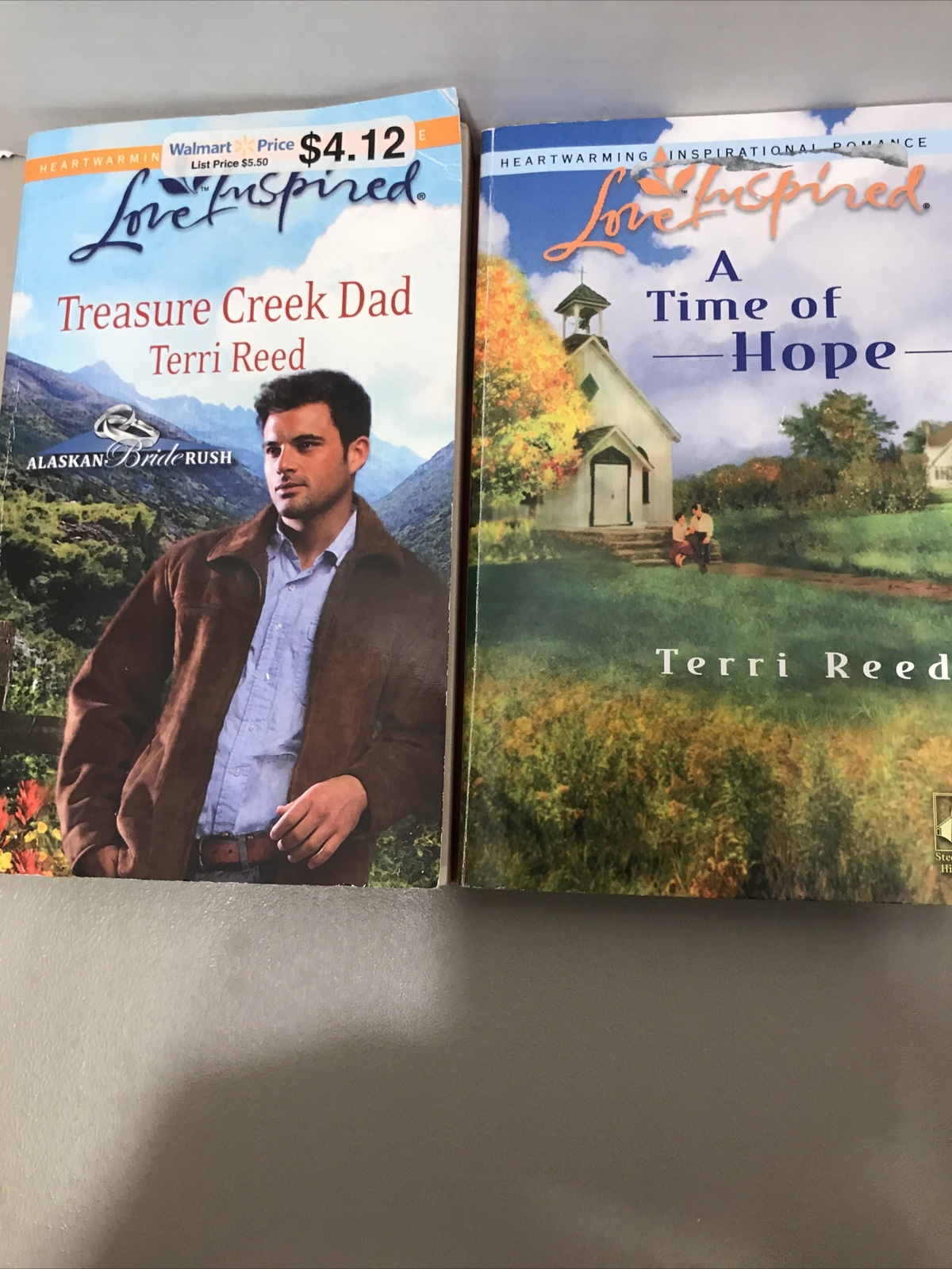 Terri Reed – Lot of 2 Love Inspired Inspirational Romance Paperbacks