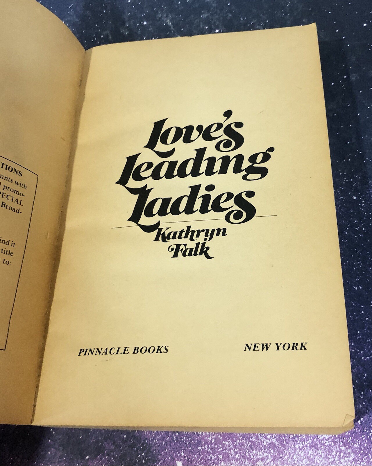Love’s Leading Ladies By Kathryn Falk 1982 Paperback