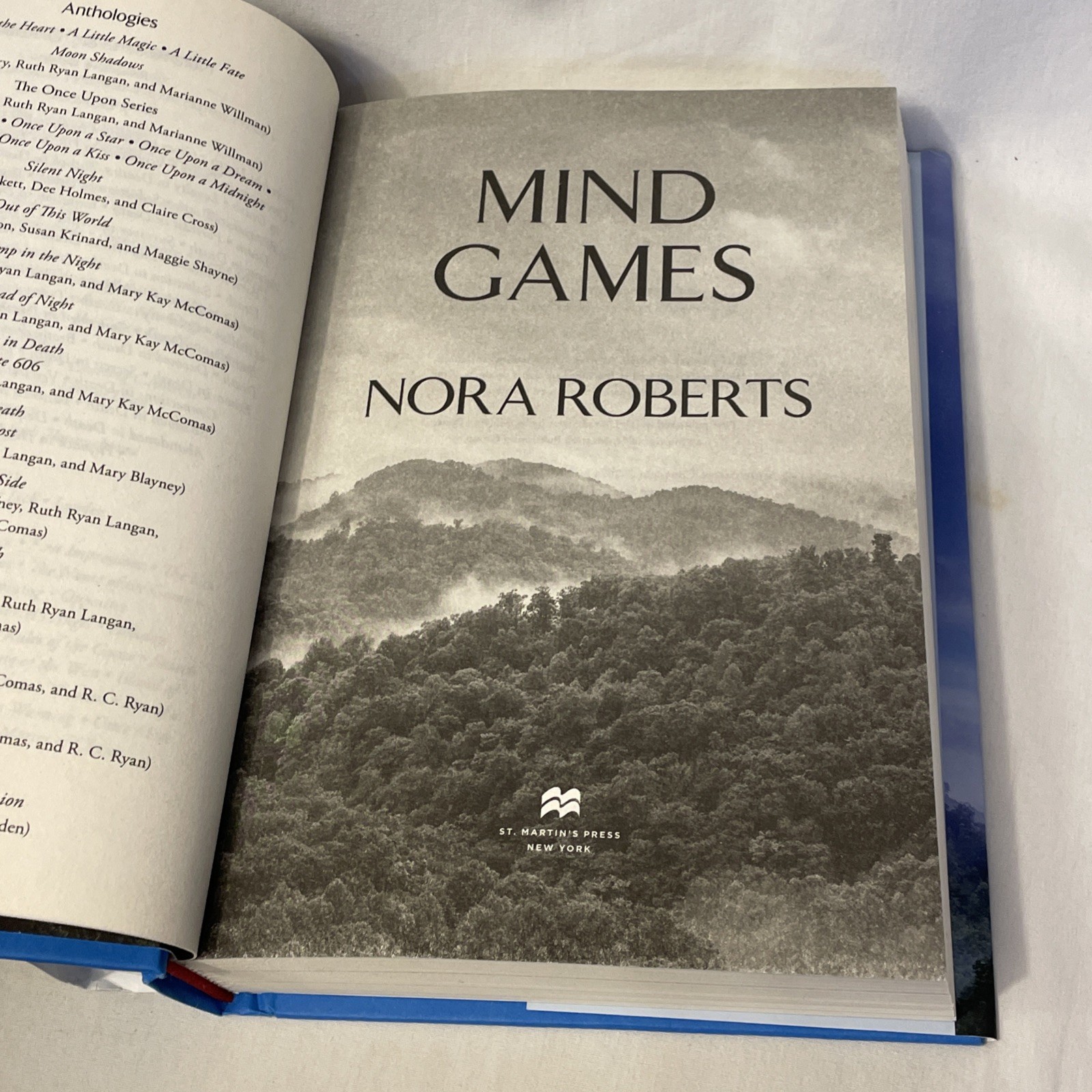 Mind Games by Nora Roberts (2024, Hardcover) A Romantic Suspense Novel 1st ed.