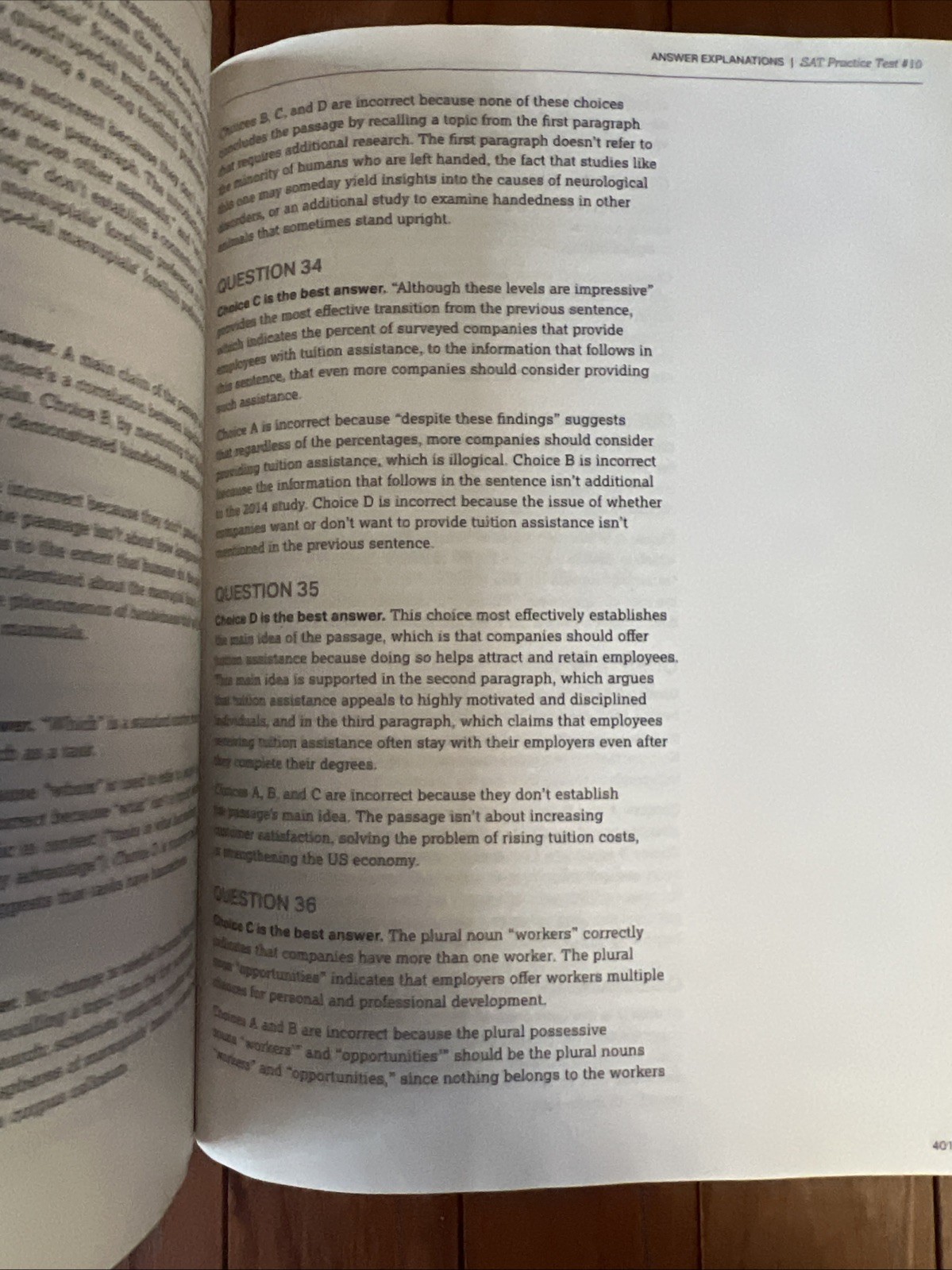 The Official SAT Study Guide College Board Test Prep Exam Practice Book