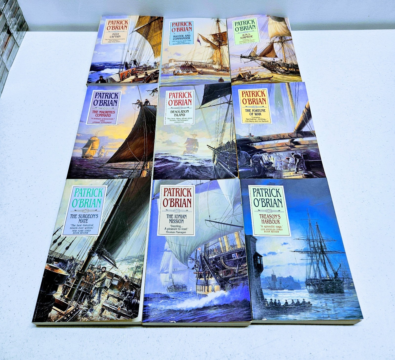 Lot Of 24 Books PATRICK O’BRIAN Aubrey Maturin Complete Series 1-20 Set + More