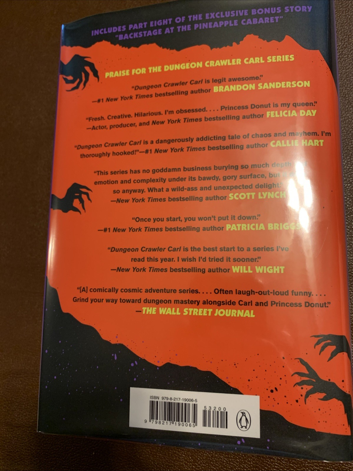 A Parade of Horribles 1st Ed 1st Print Signed Mylar + bonus gift! Matt Dinniman