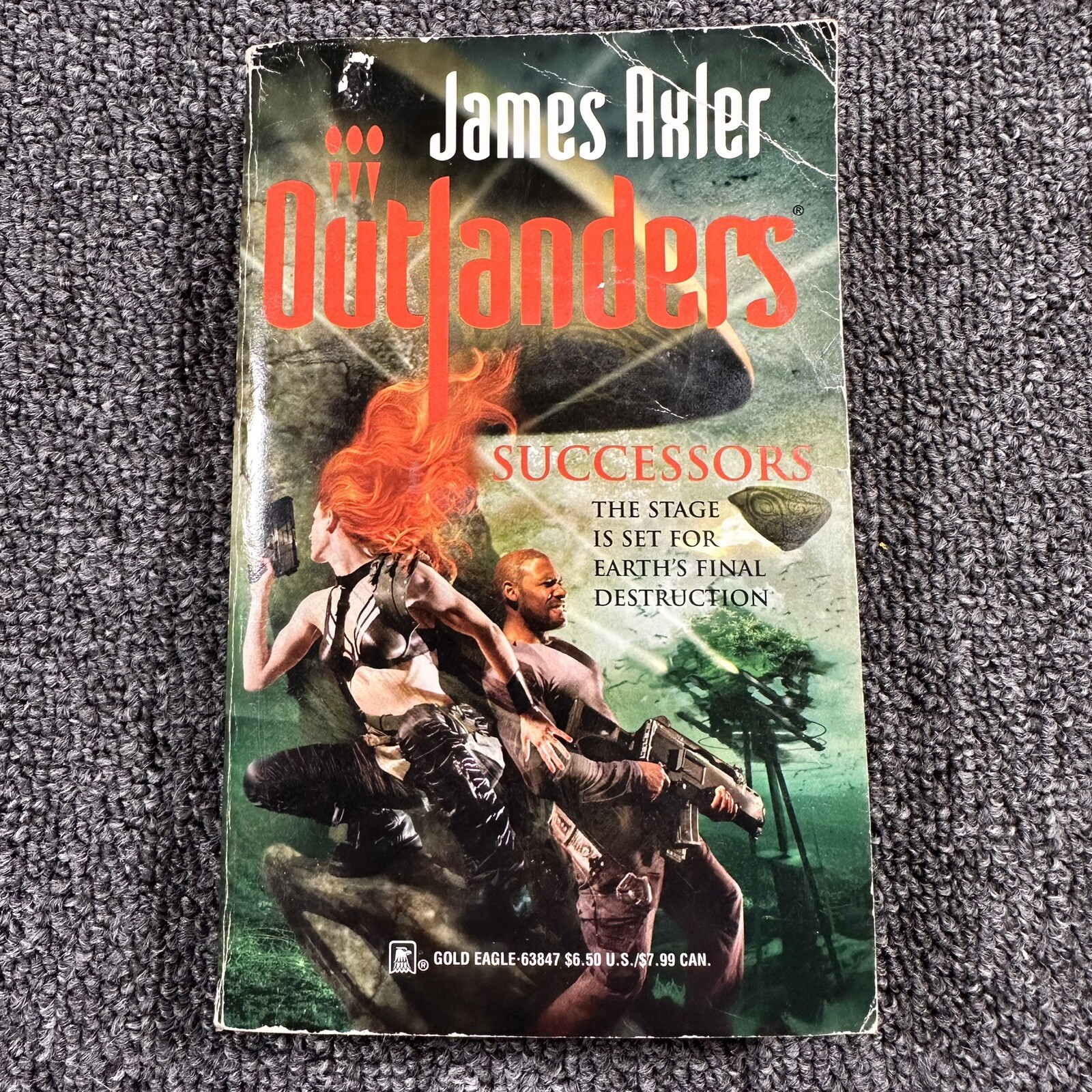 Lot of 3 James Axler Outlanders Series Sci-Fi Fantasy Dystopian Paperback Books