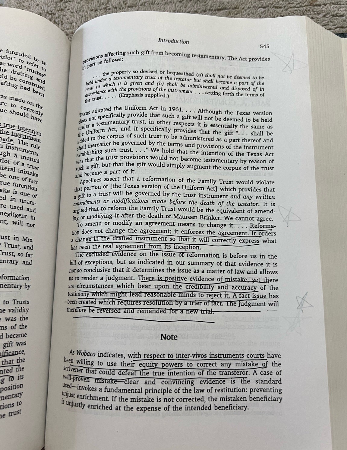 Family Property Law Cases & Materials On Wills Trusts & Future Interests 1992