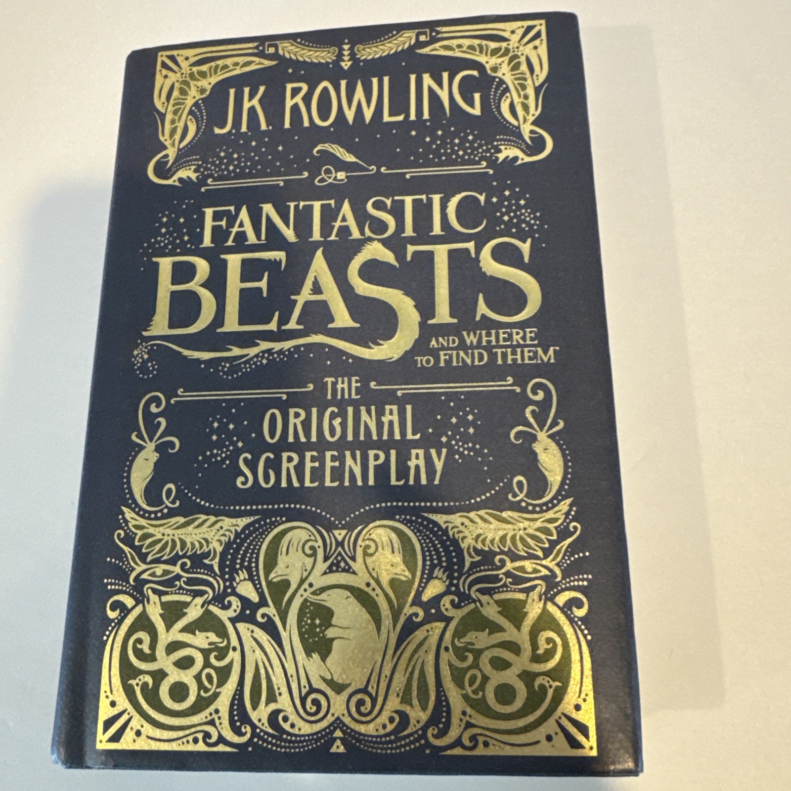 Fantastic Beasts The Original Screen Play 1st Ed., w/ Dust Jacket Hardcover New