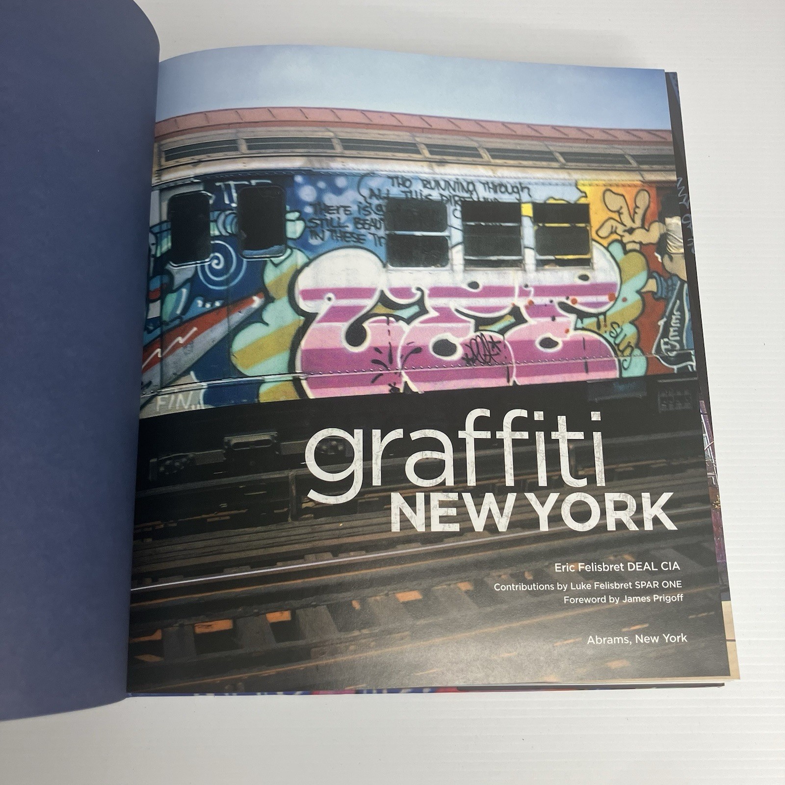 Graffiti New York Eric Felisbret DEAL CIA 1st Edition 2009 Hardcover Dust Jacket