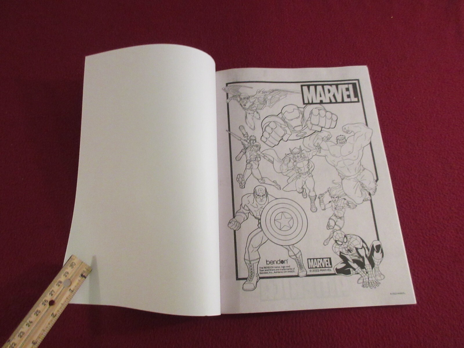 2023 Marvel ” NEW ALLIES ” Jumbo Coloring & Activity Book – 80 Pages