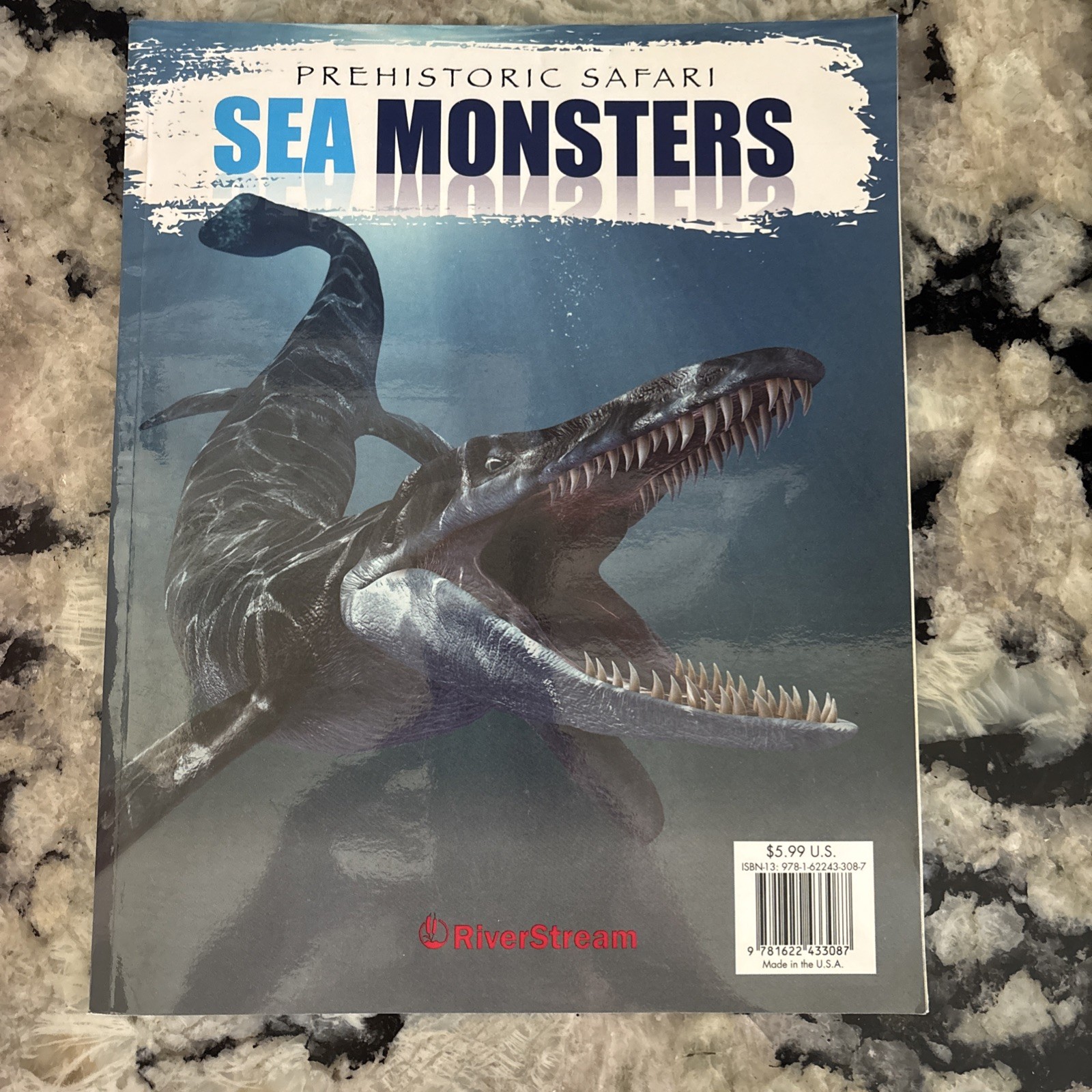 Prehistoric Safari Flying Monster / Sea Monsters paperback by Liz Miles