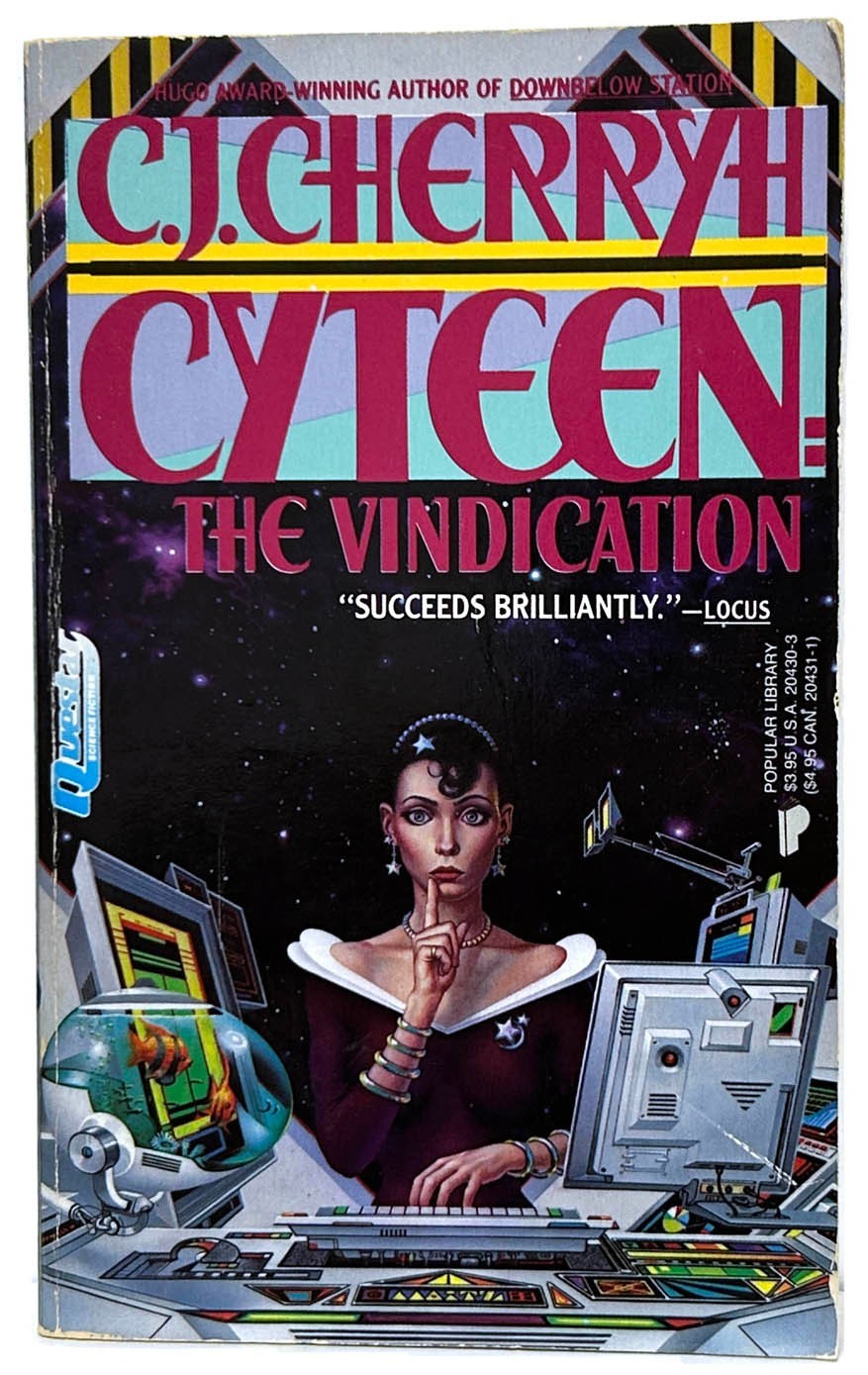 CYTEEN by C.J. Cherryh Lot of 3 mm BETRAYAL, REBIRTH, VINDICATION vintage