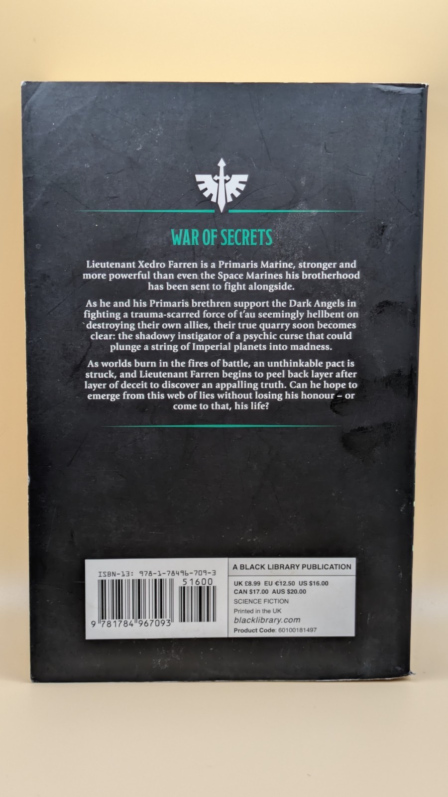 War of Secrets – Space Marine Conquests – Phil Kelly – Warhammer 40k – Paperback
