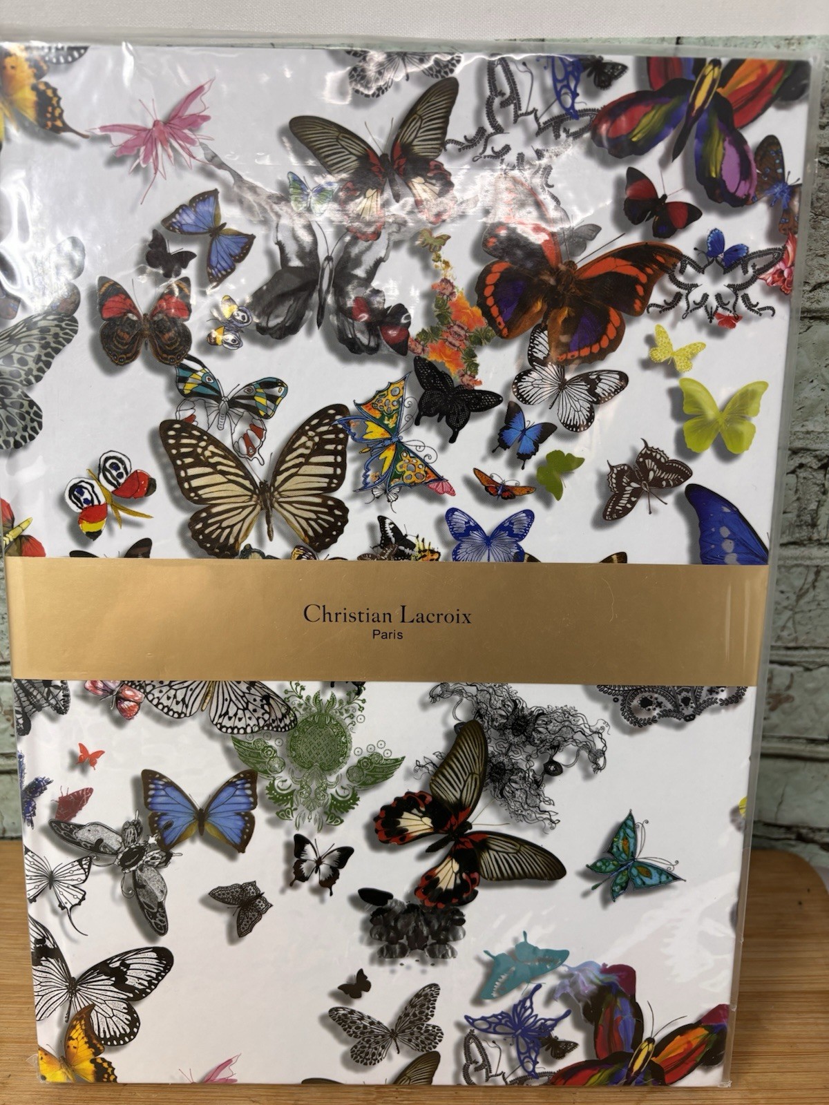 Christian Lacroix BUTTERFLY PARADE A4 Blank Journal Album Gilded Pages NEW