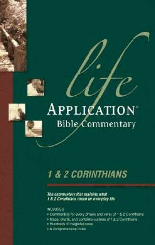 1 & 2 Corinthians (Life Application Bible Commentary) – Paperback – GOOD