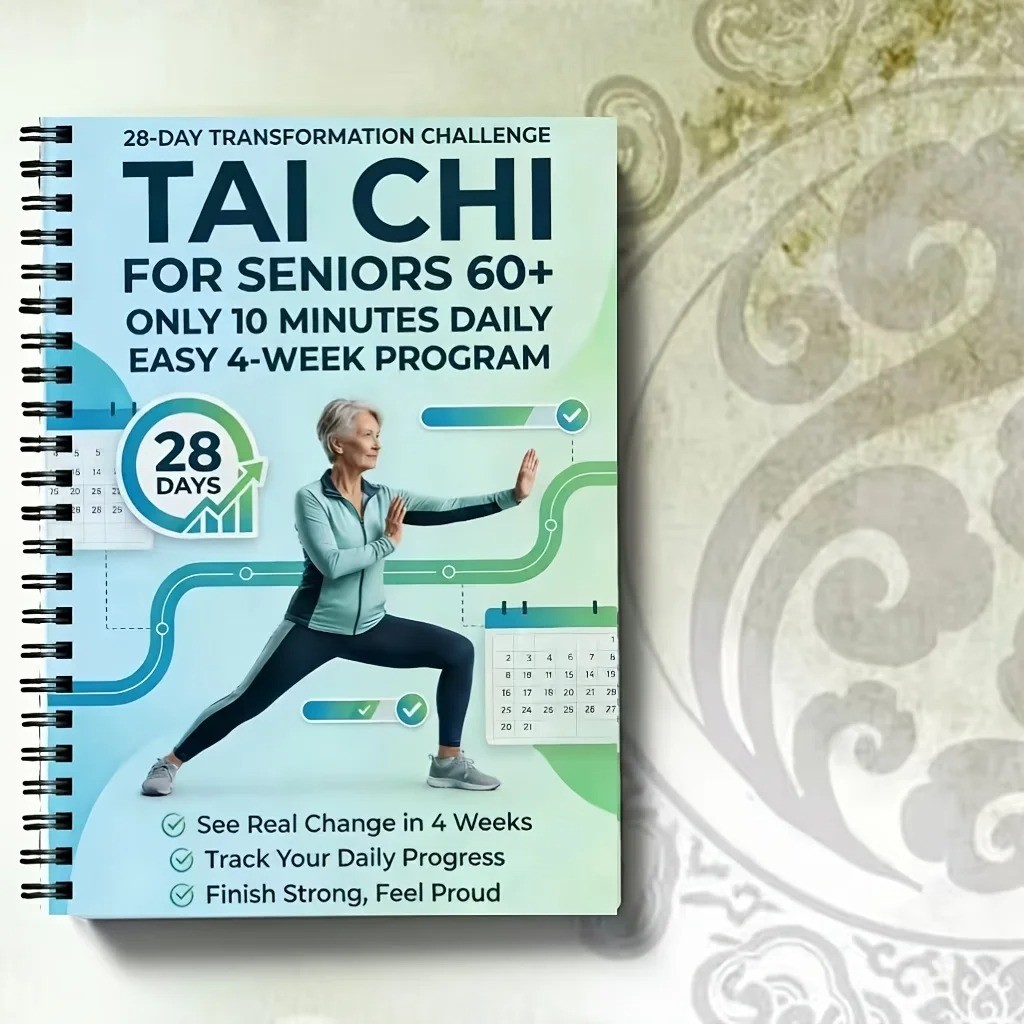 28-Day Tai Chi for Seniors Guide Easy 10-Min Daily Routine | Balance, Flexibile