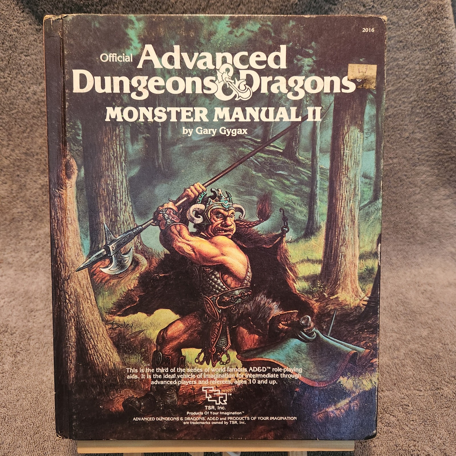 Monster Manual II AD&D #2016 Advanced Dungeons and Dragons 1983 TSR Hardcover