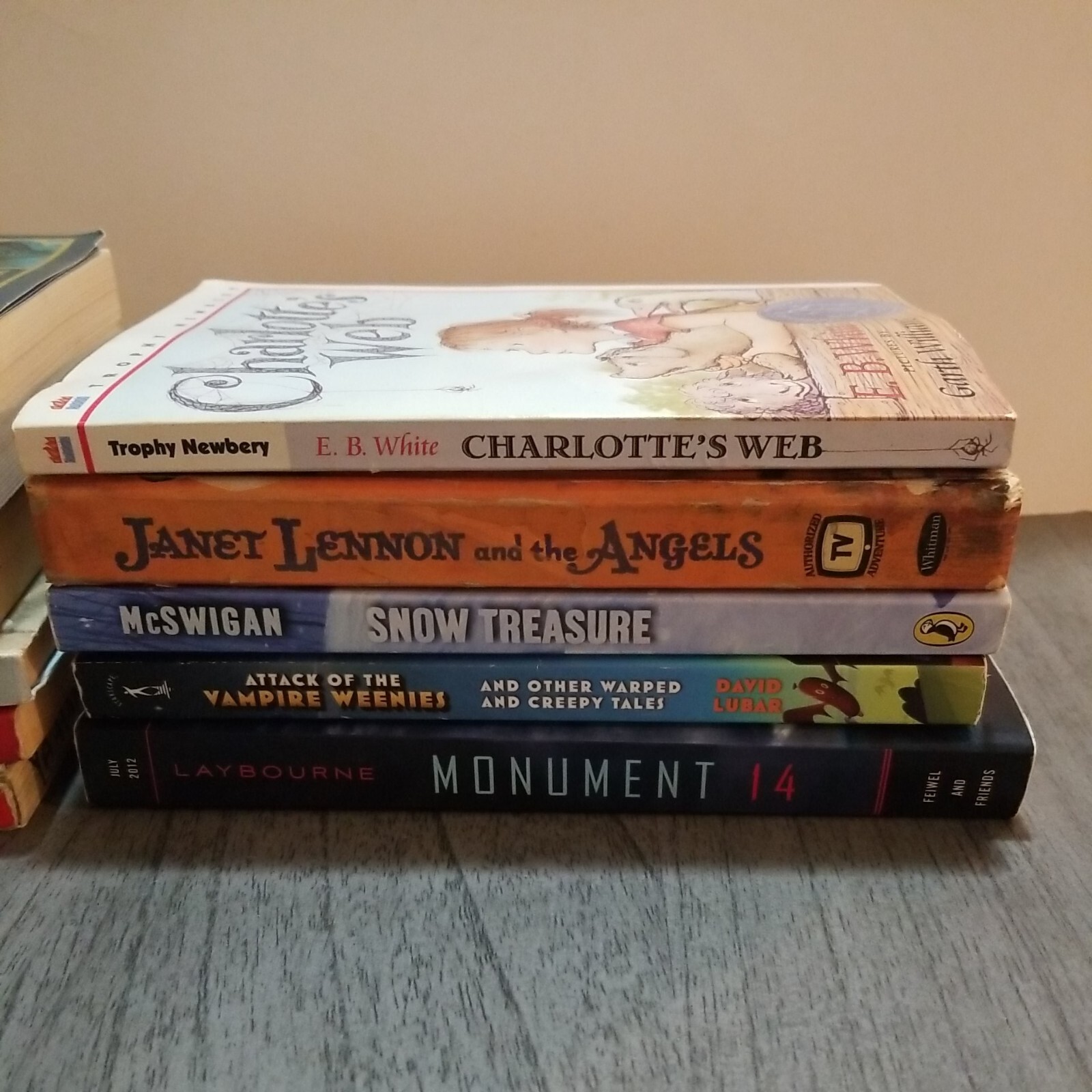 Lot of 10 Mixed Random Children’s Books and Young Adult Novels, Classic Stories
