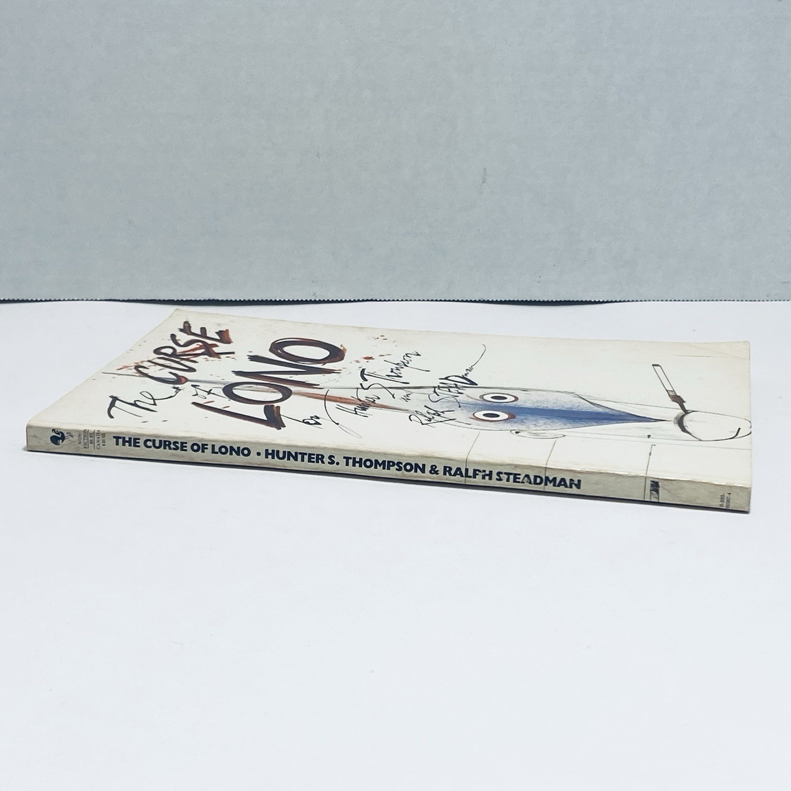 The Curse of Lono Paperback Book Hunter S. Thompson & Ralph Steadman 1983 Vtg