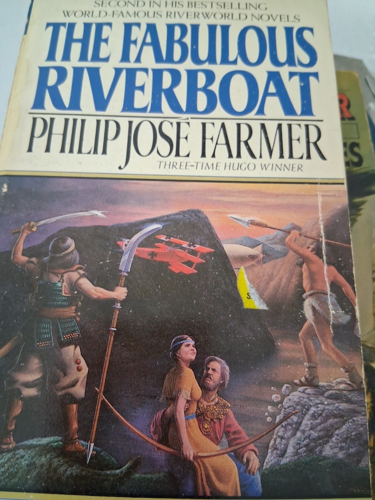 Vintage Lot of 5 Science Fiction/Fantasy Books by Philip Jose Farmer bc25 2604