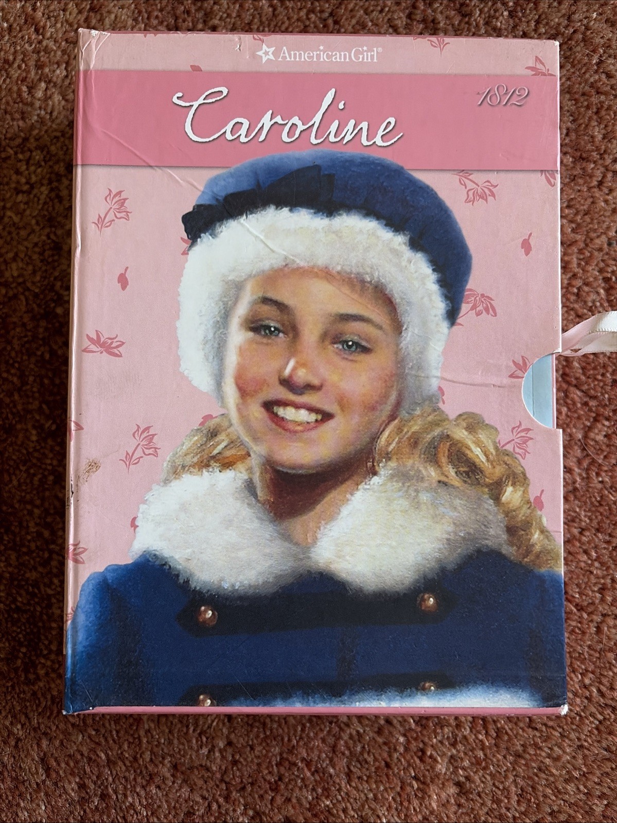 American Girl Caroline 1812 Box Set With Game Board By Kathleen Ernst