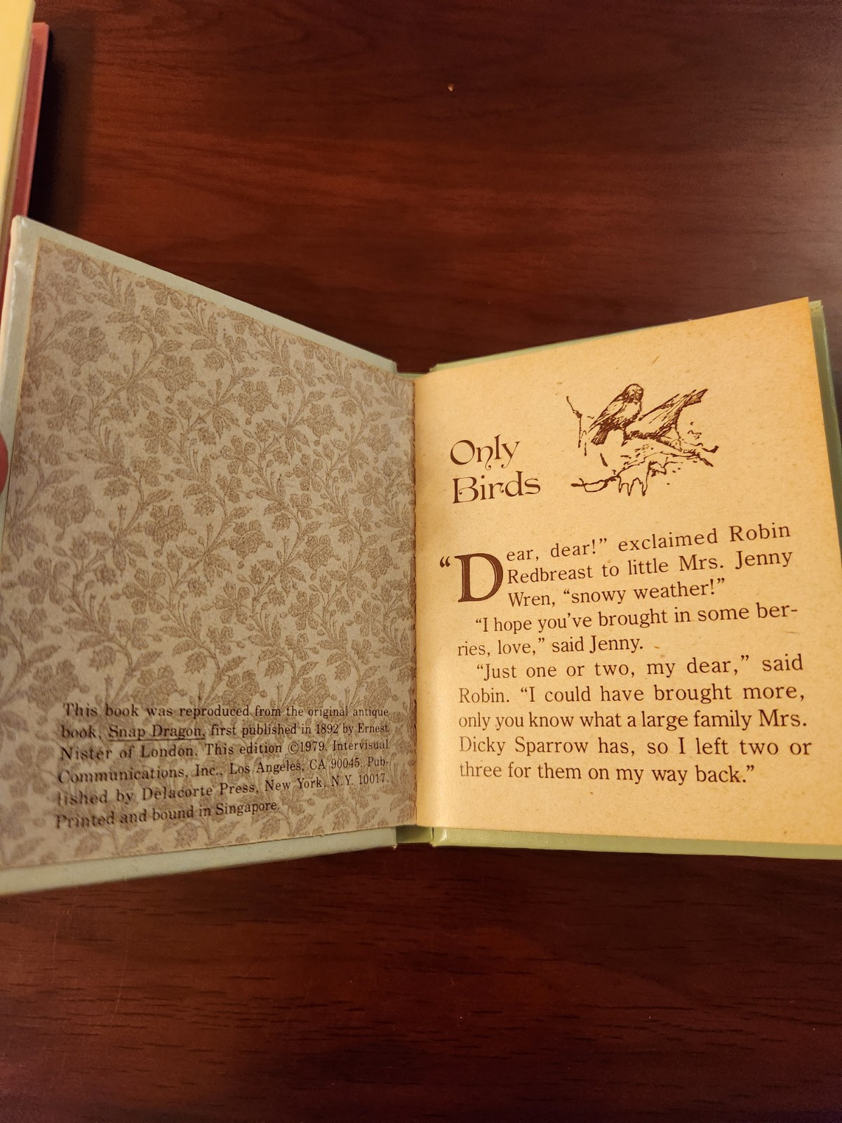 Golden Tales From Long Ago. Ernest Nister. 1979. Delacorte Press Antique Library
